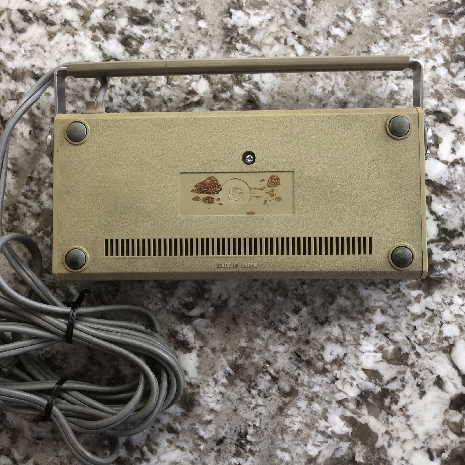 Sanyo ICC-811 Vintage Electronic Desktop Calculator Japan 1970s Retro Works VTG