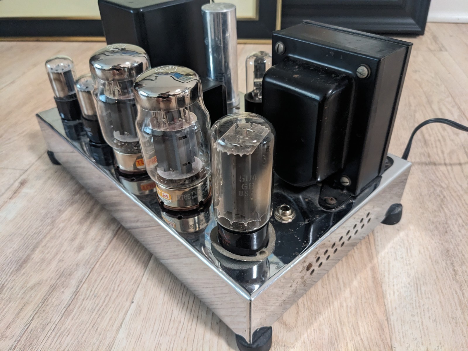 Radio Craftsmen C550 Williamson Mono Tube Power Amplifier KT66 Works Looks Great