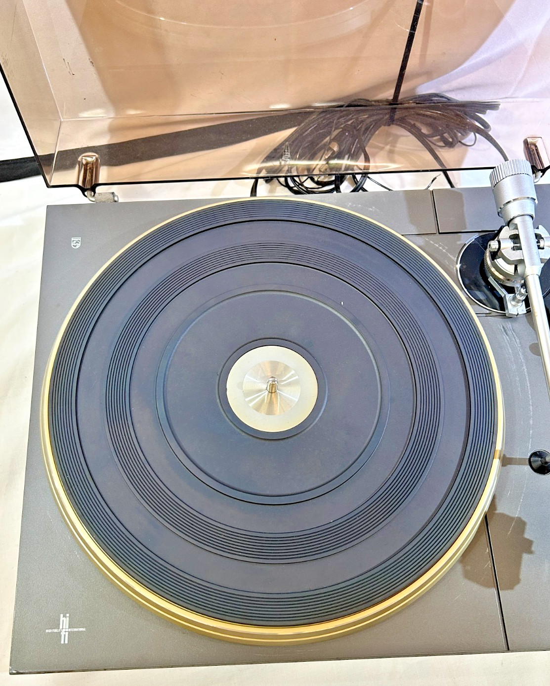 Philips Super-Electronic 877 Turntable – tested and works