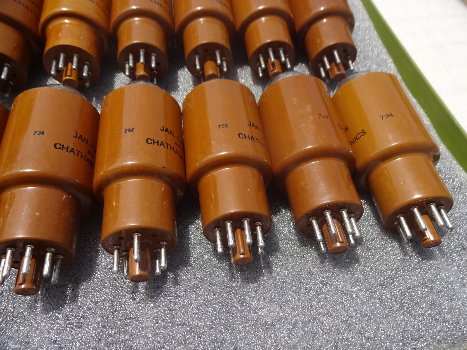 Chatham Electronics JAN CAHG-OD3W Tubes 18pcs