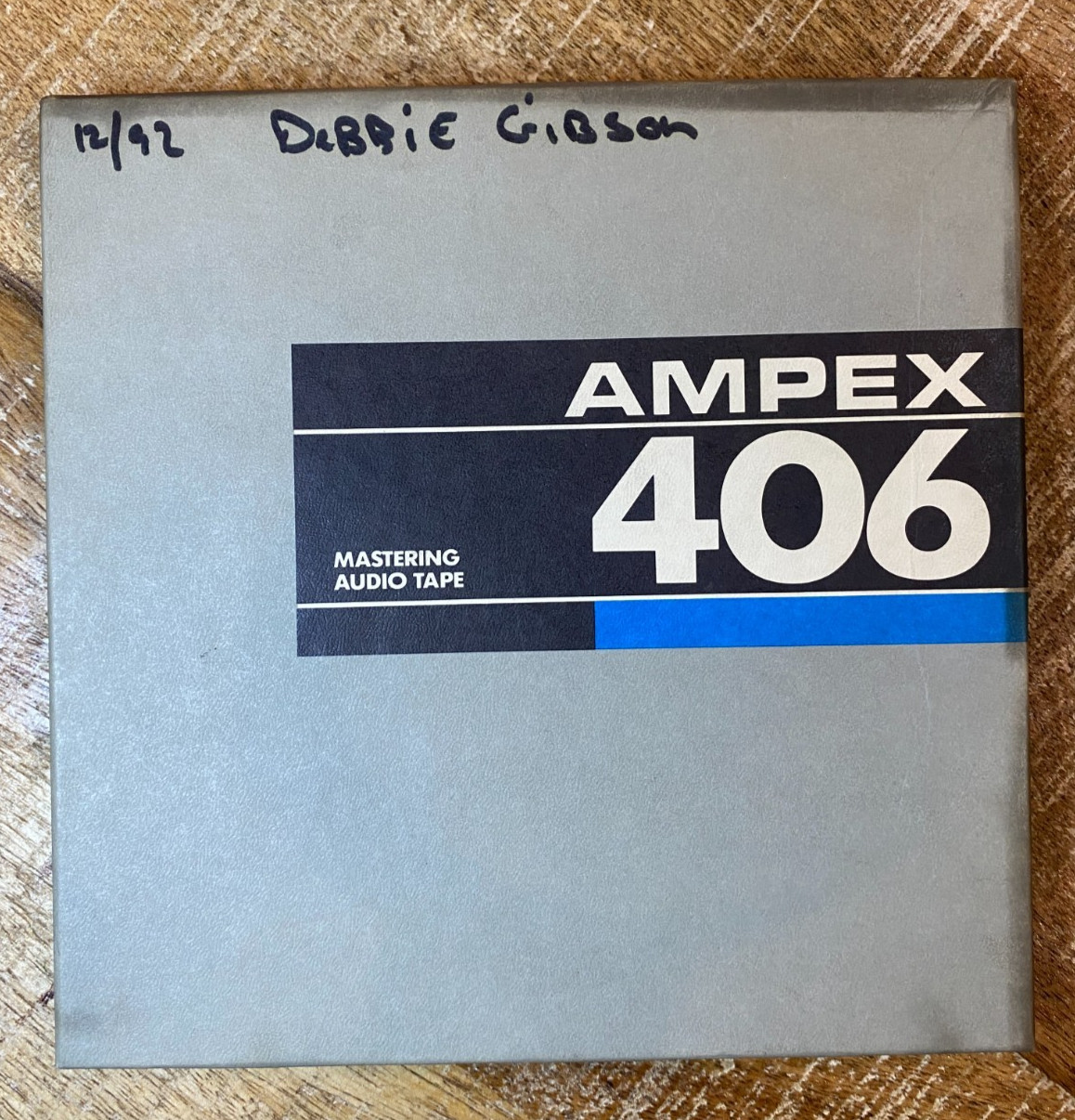 Vtg Ampex 406 Reel Tape “Debbie Gibson USA Overnight ID” 12/92