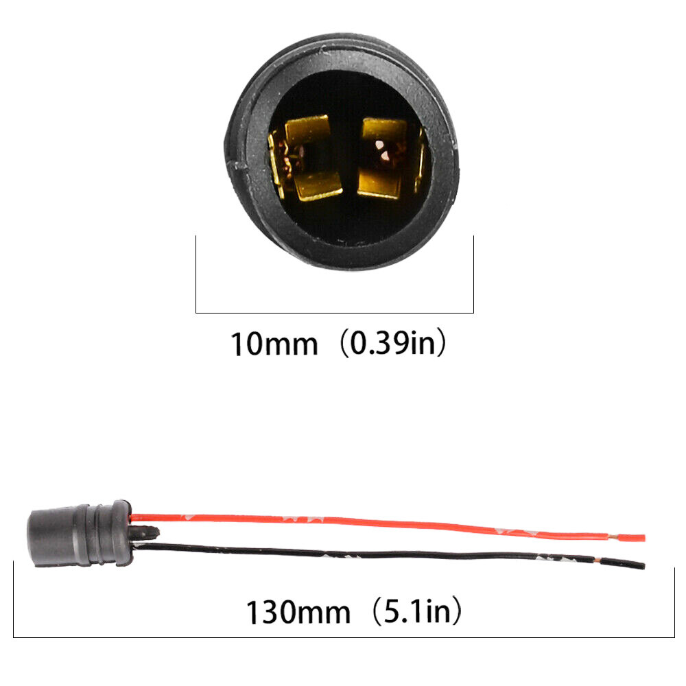 4x Replacement Wedge Lamp Sockets For Pioneer SX-450 SX-550 SX-650 SX-750 SX-580