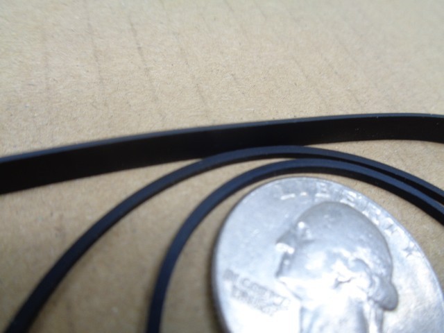 2 PC BELT KIT FITS SANYO RD-C41 AND RD-C61 (LOT OF TWO BELTS) NEW ITEM!