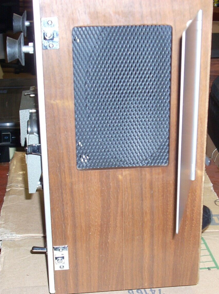 AKAI 1710W four track stereo mono tape recorder – SPEAKERS – ORIGINAL BOX – BOOK