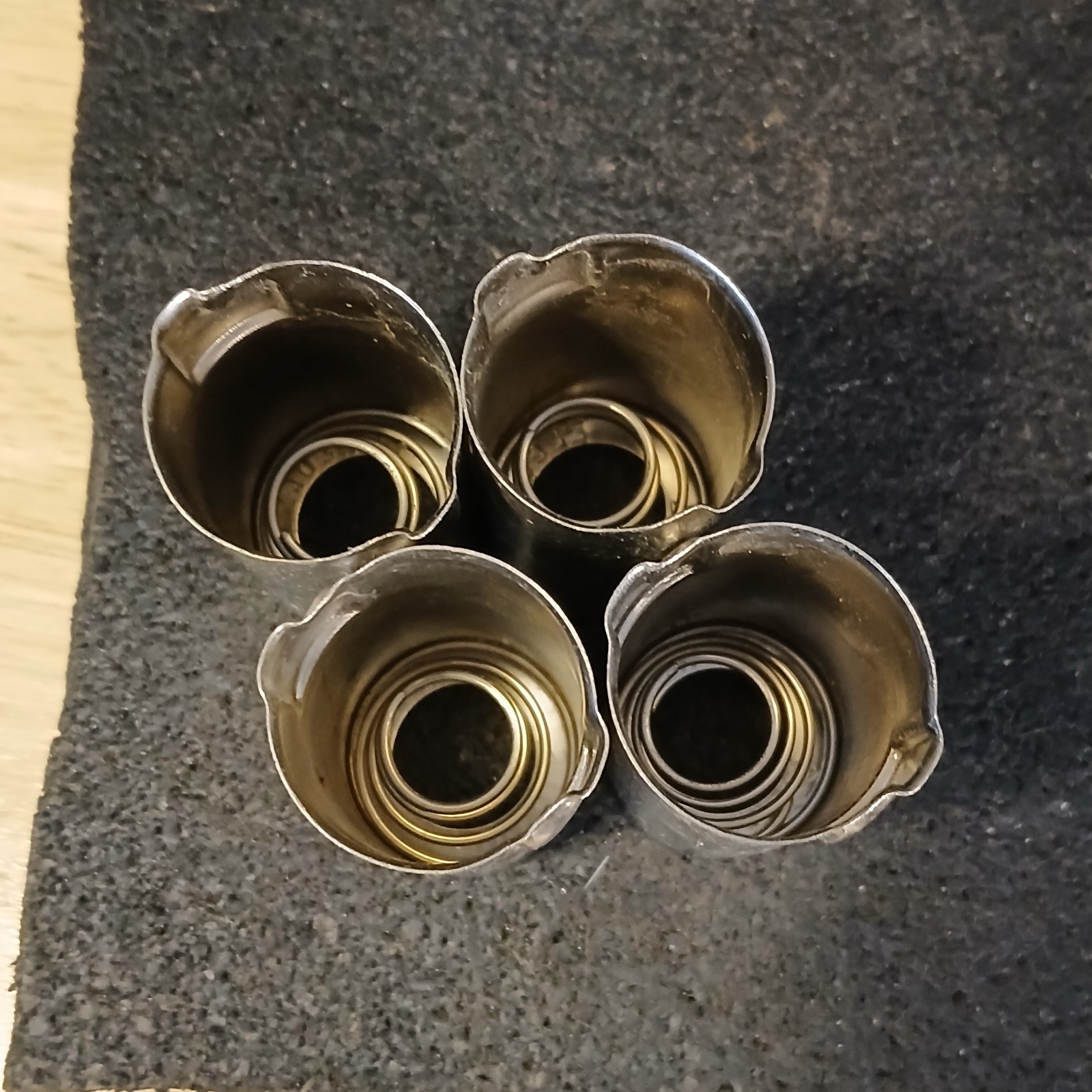 4 Pcs. ELCO TS103U02 Spring Type Premium Tube Shields for 9 pin Size Tubes NOS