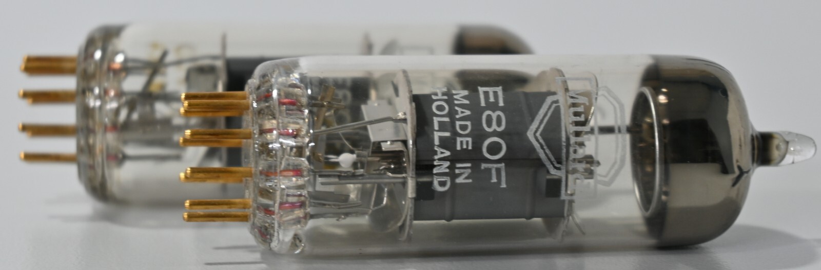 Mullard E80F NOS NIB 6084 Tube Gold Pin EF86 sub Philips Audio 1MP 2Pcs