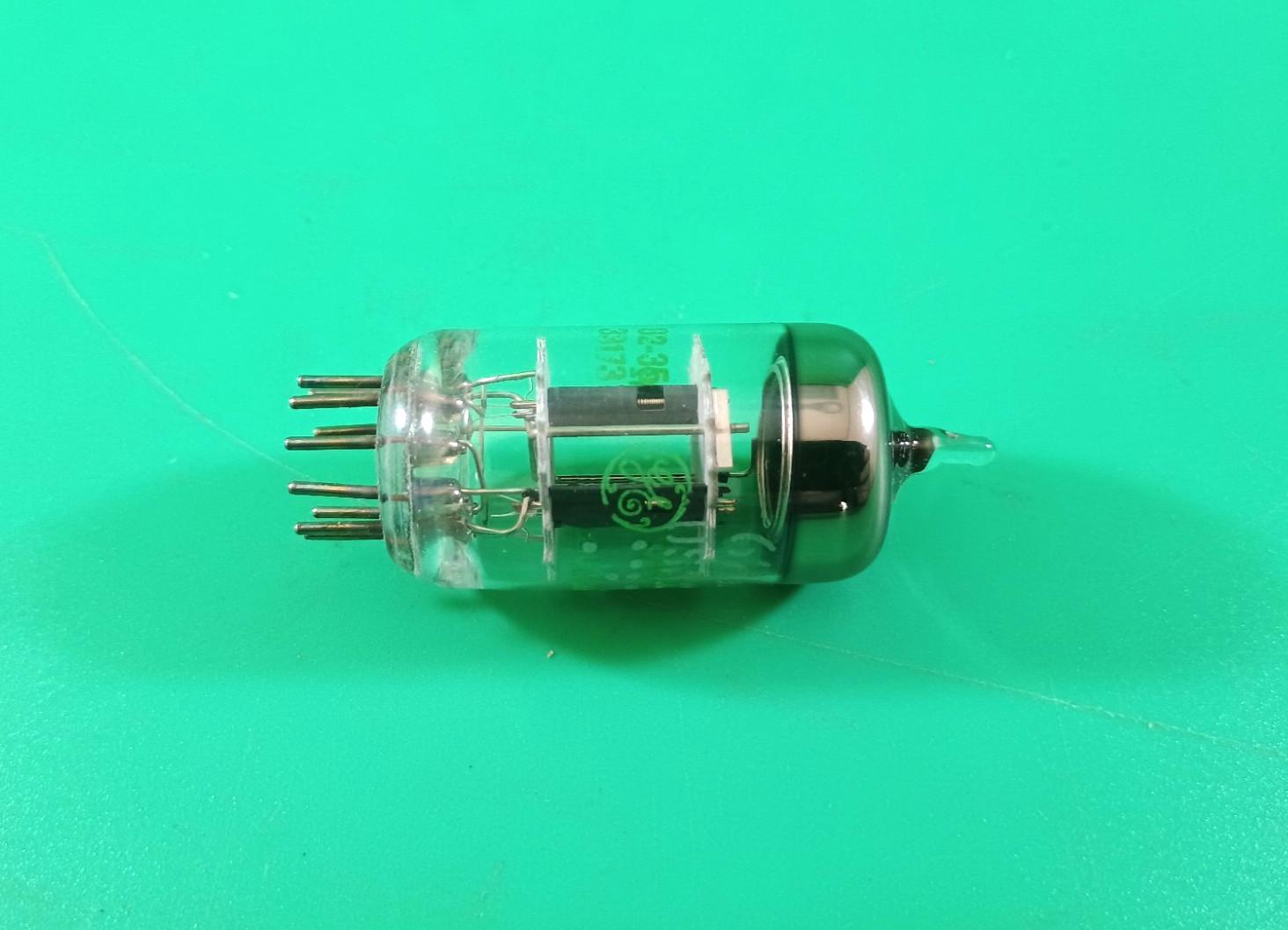 GE JAN-12AT7WC MILSPEC VINTAGE ELECTRON TUBE 12AT7WC 12AT7
