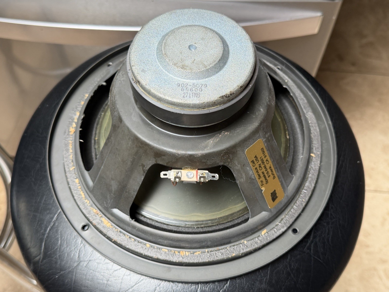 VINTAGE INFINITY RS-5B RS5B WOOFER 902-5079 WOOFER TESTED WORKING 10”