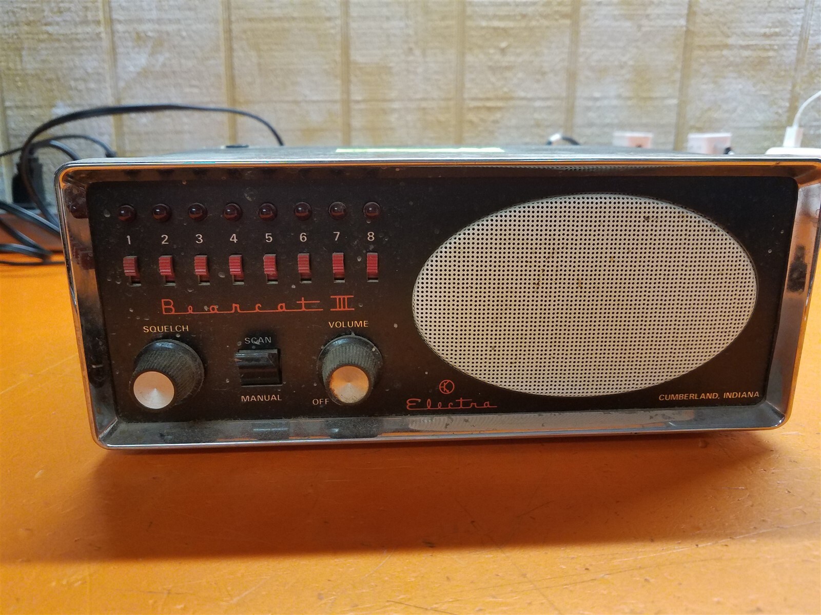 ⭐️⭐️⭐️⭐️⭐️ **AS IS – UNTESTED** Electra Bearcat BC III Receiver 475955
