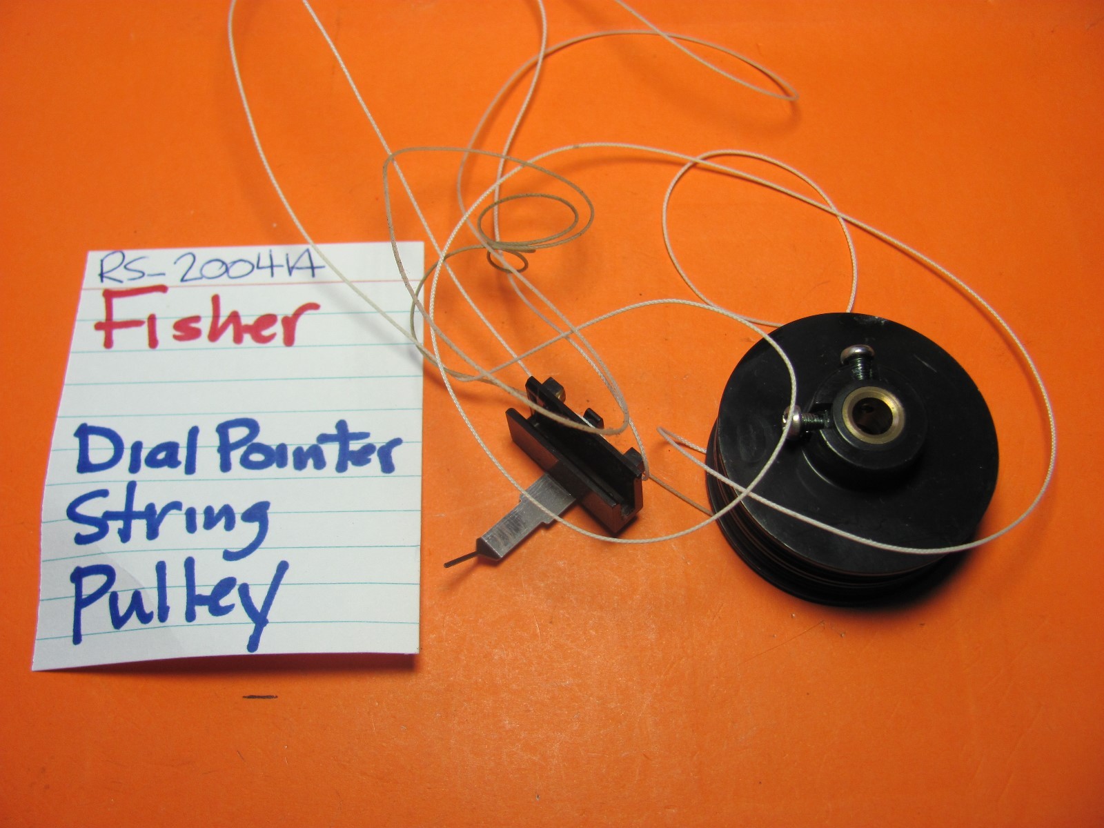 FISHER RS-2004A DIAL POINTER STRING PULLEY