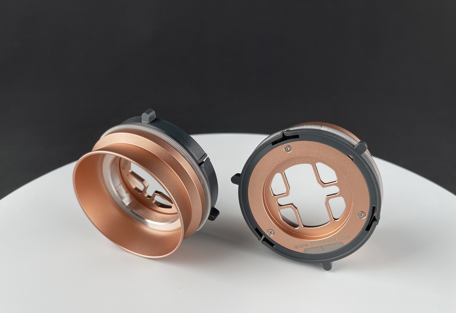 2X CCIR/IEC/AEG NAB HUB Adapters For STUDER A80 A812 A820 C37 TELEFUNKEN M15
