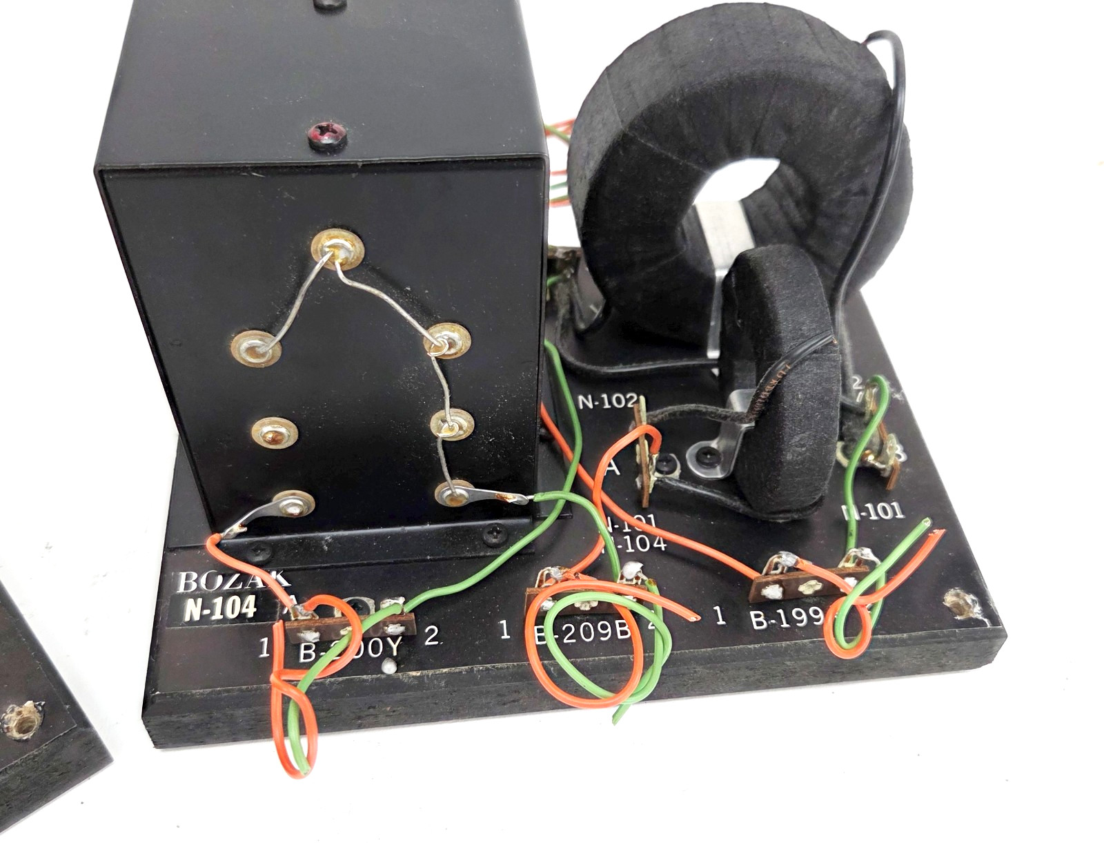 BOZAK N-104 VINTAGE SPEAKER CROSSOVER NETWORKS PAIR WORKING