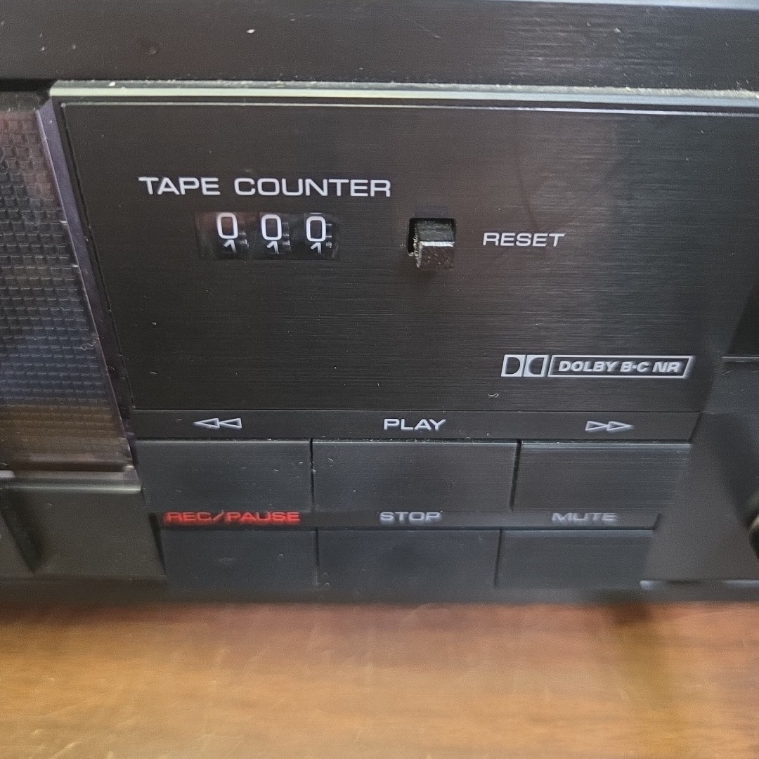 YAMAHA KX-130 Natural Sound Stereo Cassette Deck Dolby B/C Vintage 1980s Japan