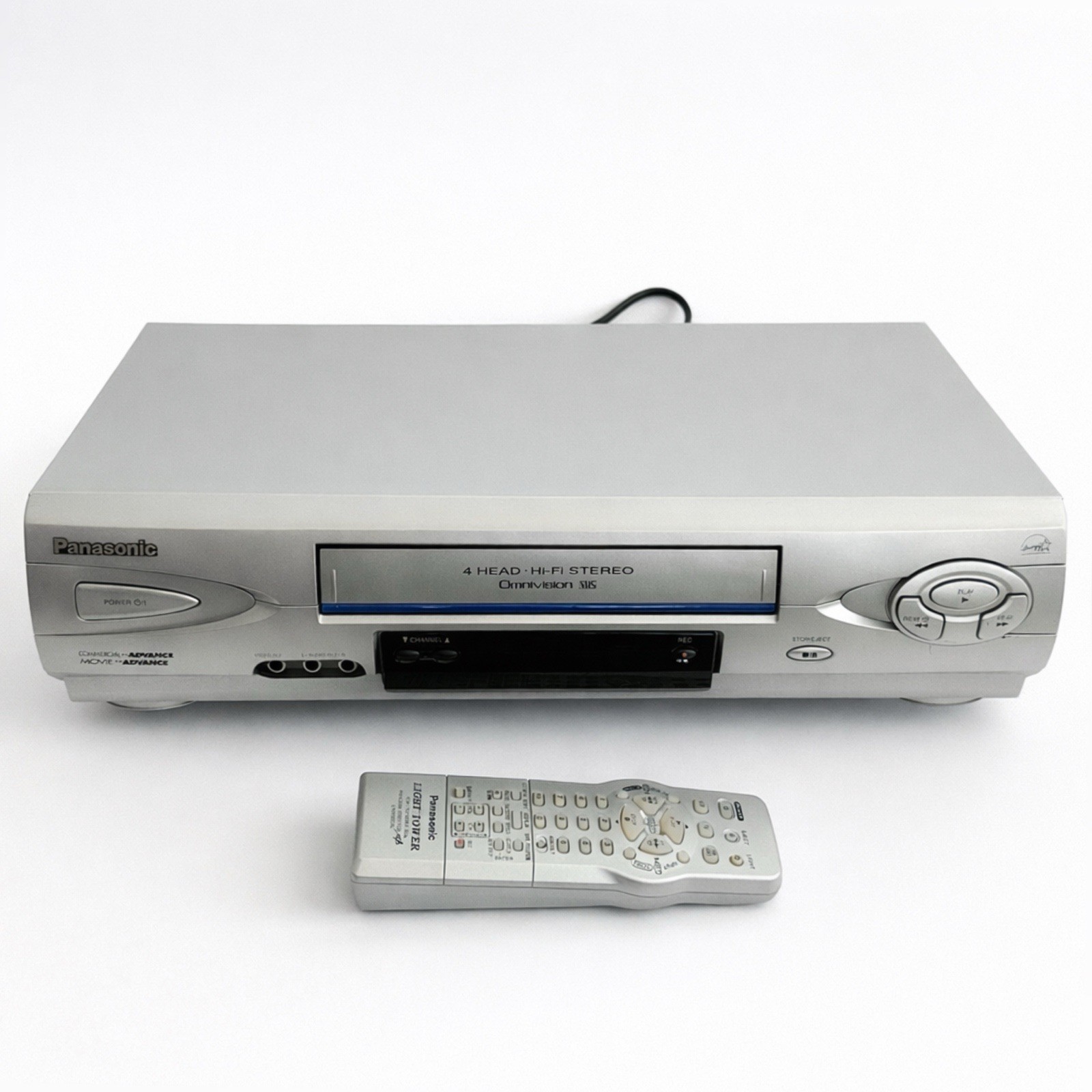 Panasonic PV-V4623S Omnivision Blue Line VCR VHS 4-Head HiFi w/Remote – TESTED