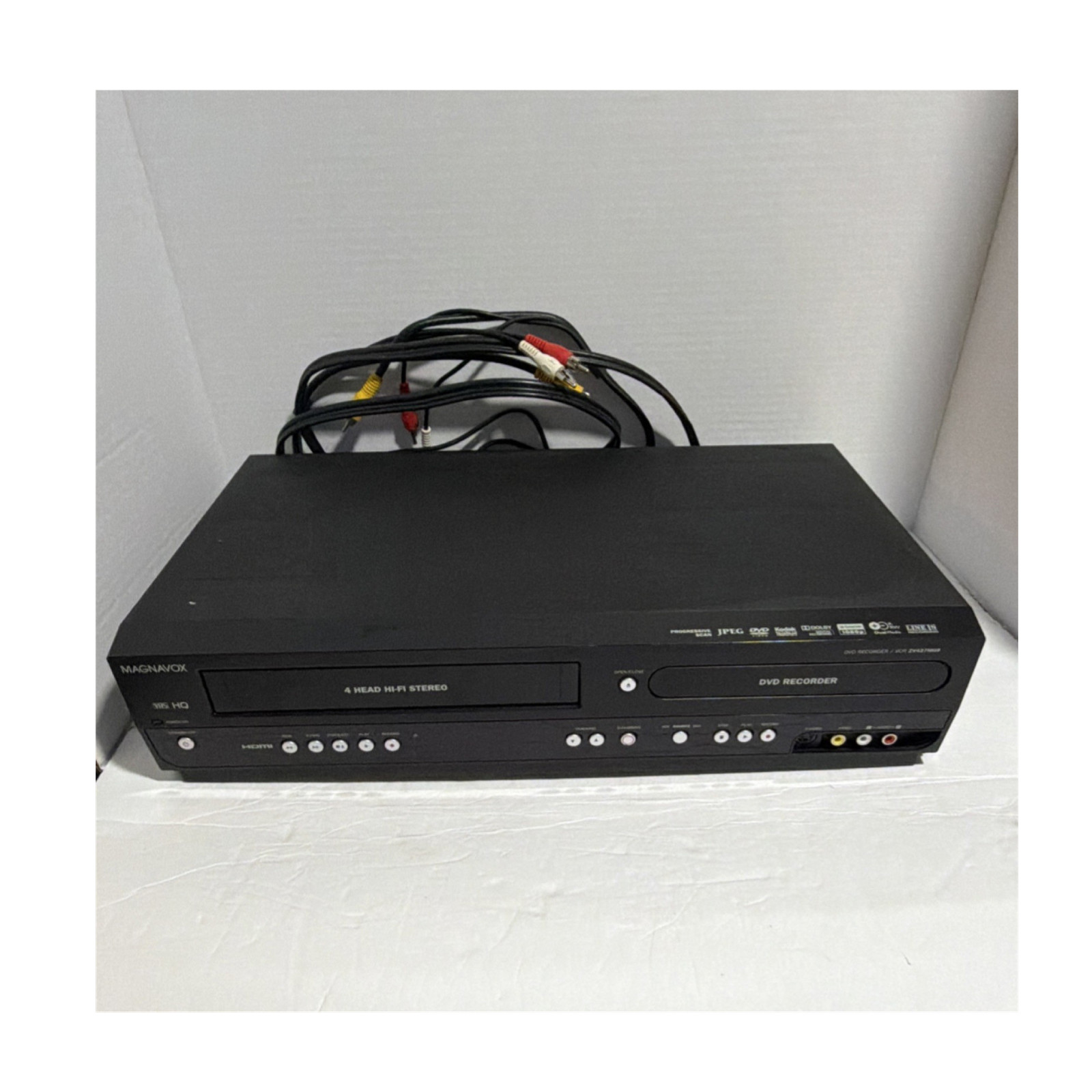 Magnavox VCR DVD Recorder Combo VHS DVD