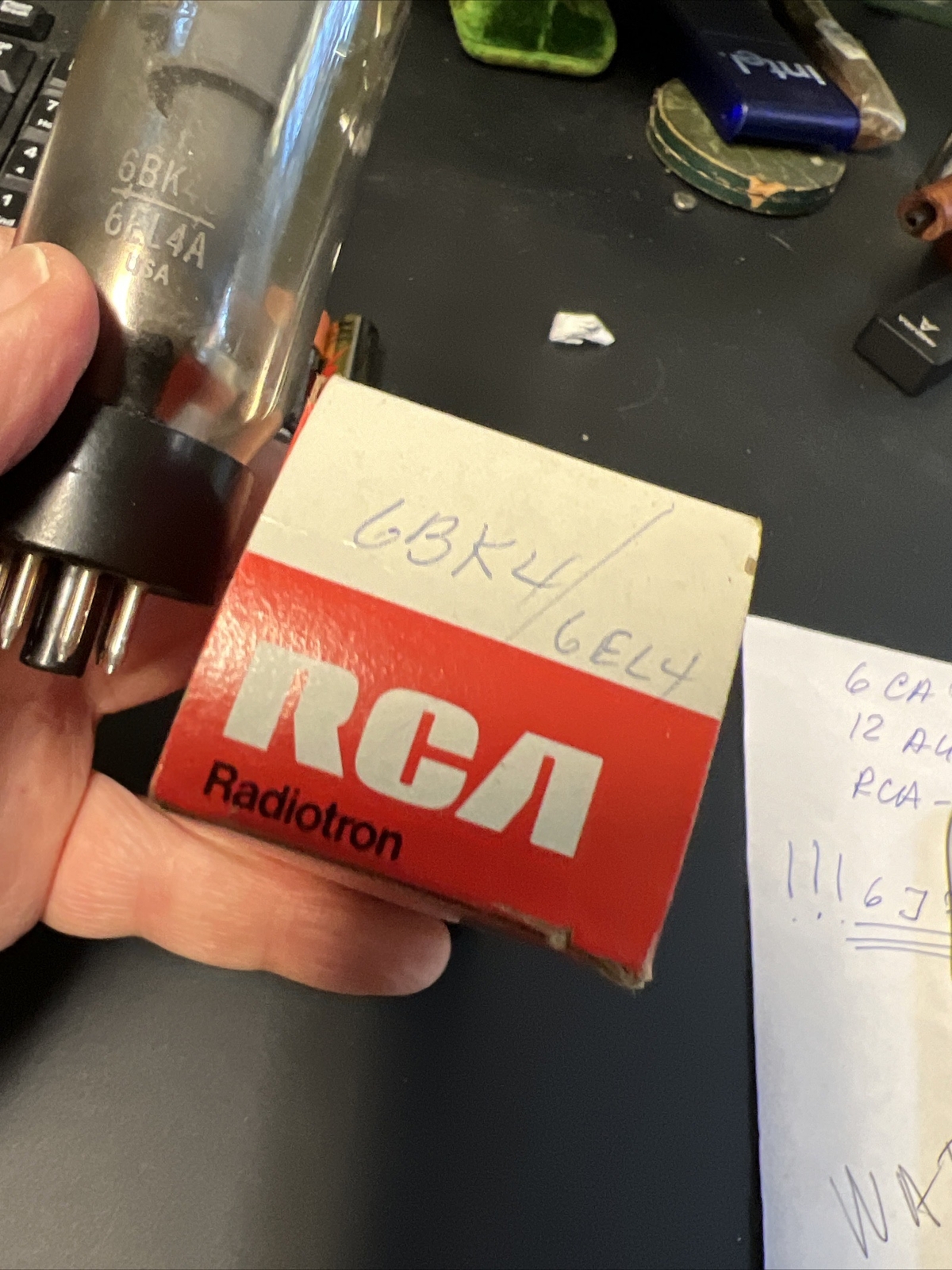 Sylvania 6bk4c / 6el4a Vacuum Tube Triode – NOT Tested