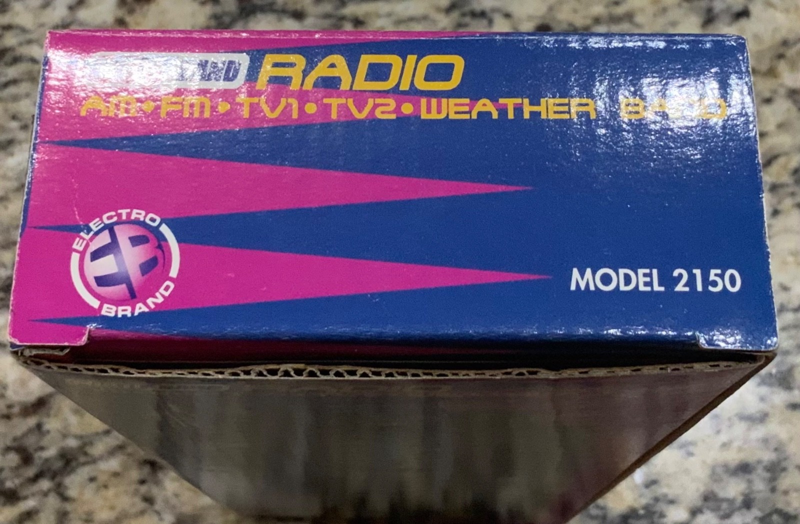 Electro Multi Band Radio Model No. 2150 AM/FM/TV1/TV2/Weather Band New Open Box