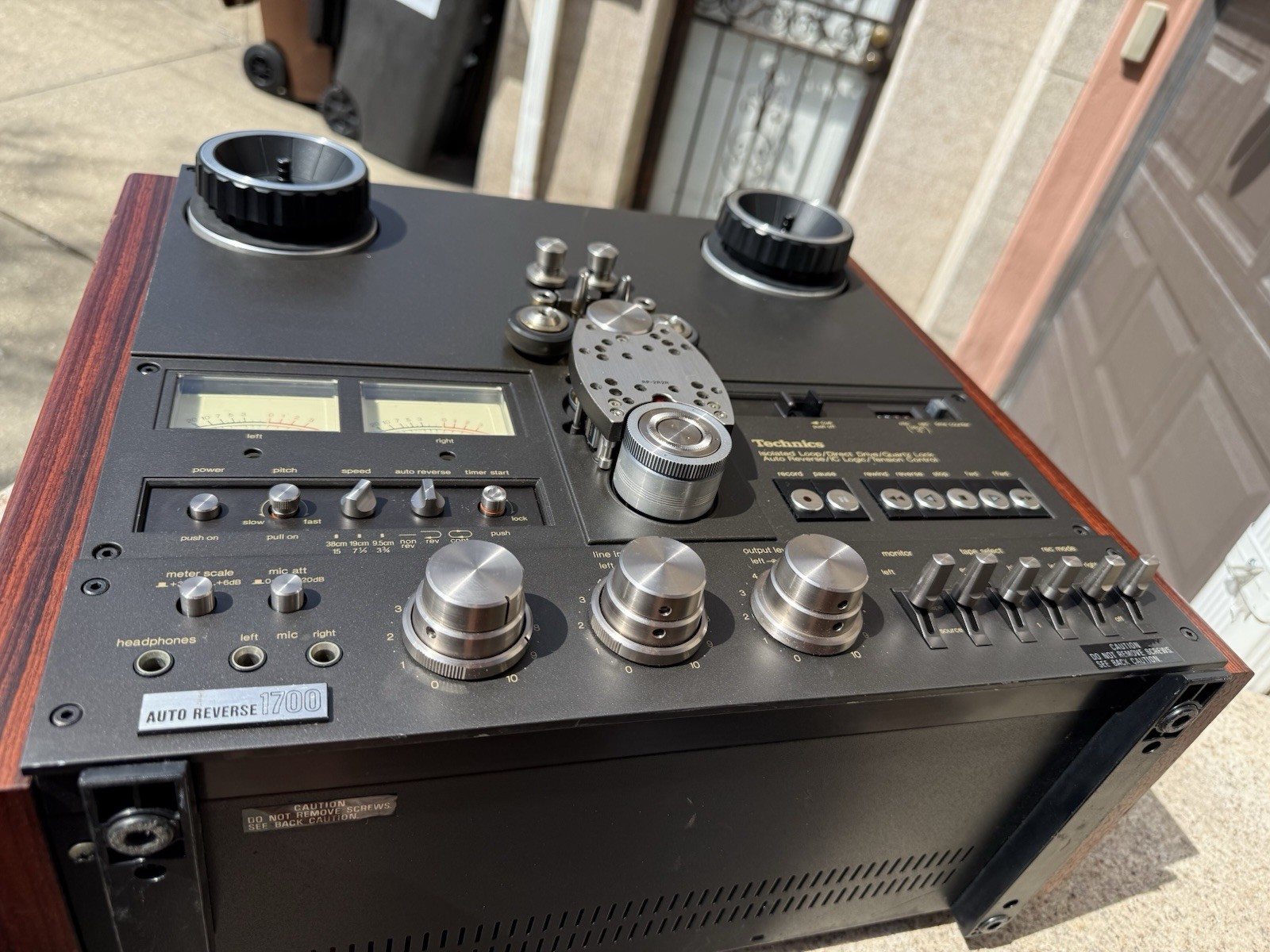 Technics RS-1700U 10 inches Open Reel Deck AUTOREVERSE 4-track
