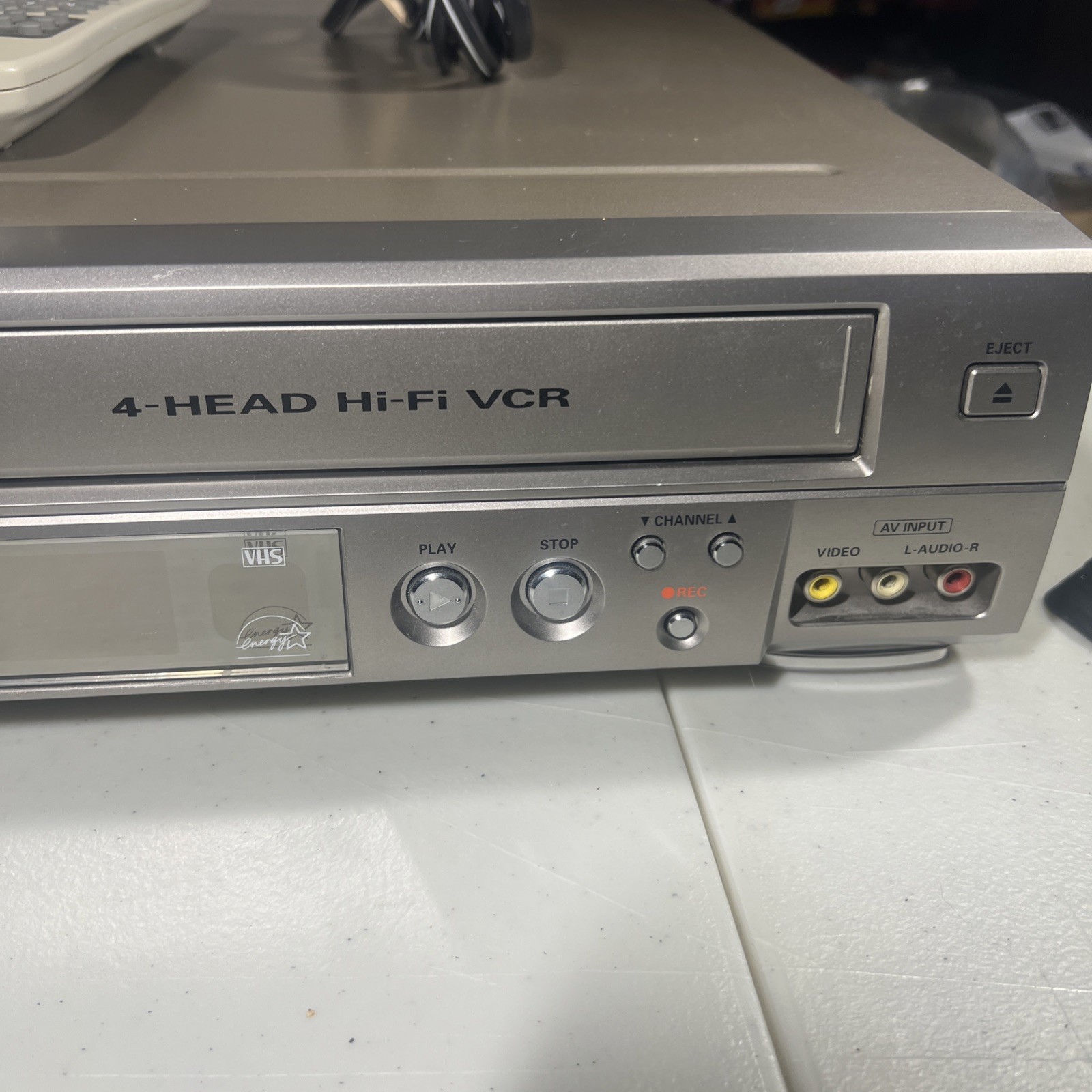 Sanyo DVW-5000 VCR DVD Player Combo with Remote Unit Tested and Working