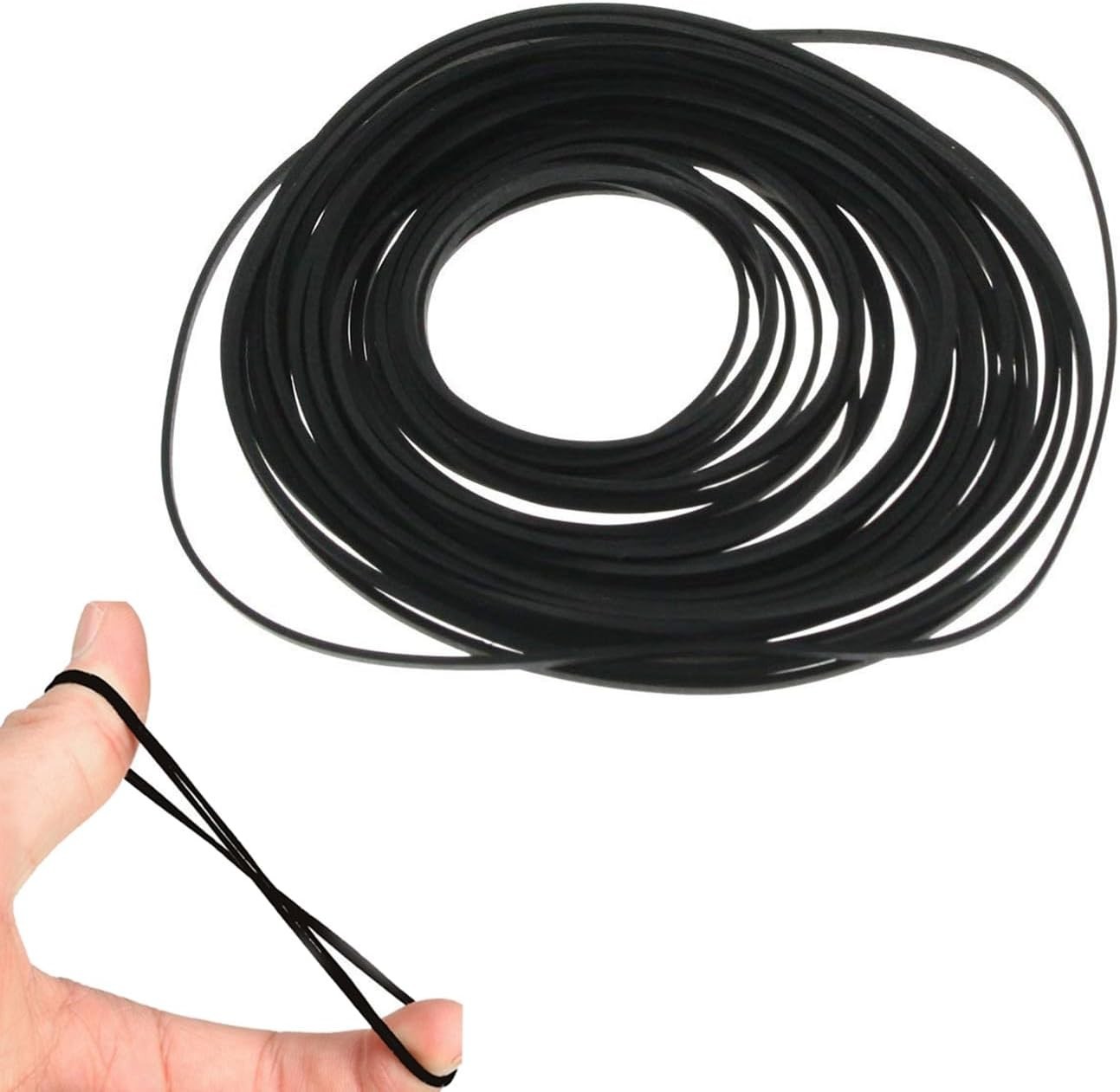 50Pcs Recorder Rubber Belts, Cassette Recorder Repair Rubber Belts 40-135 MM …