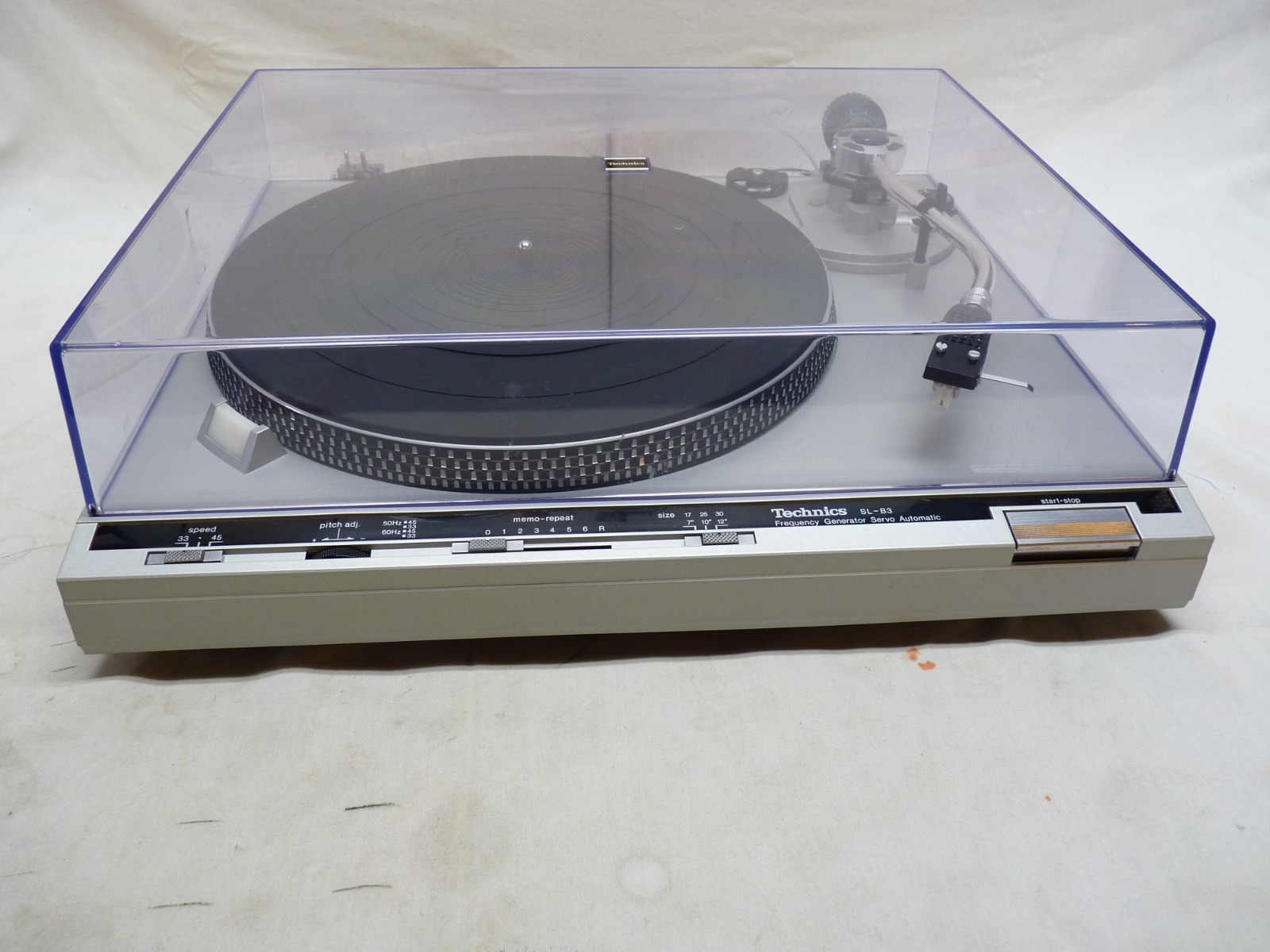 TECHNICS Vintage Belt Drive Auto Turntable SL-B3 Serviced *SEE VIDEO* Japan NICE