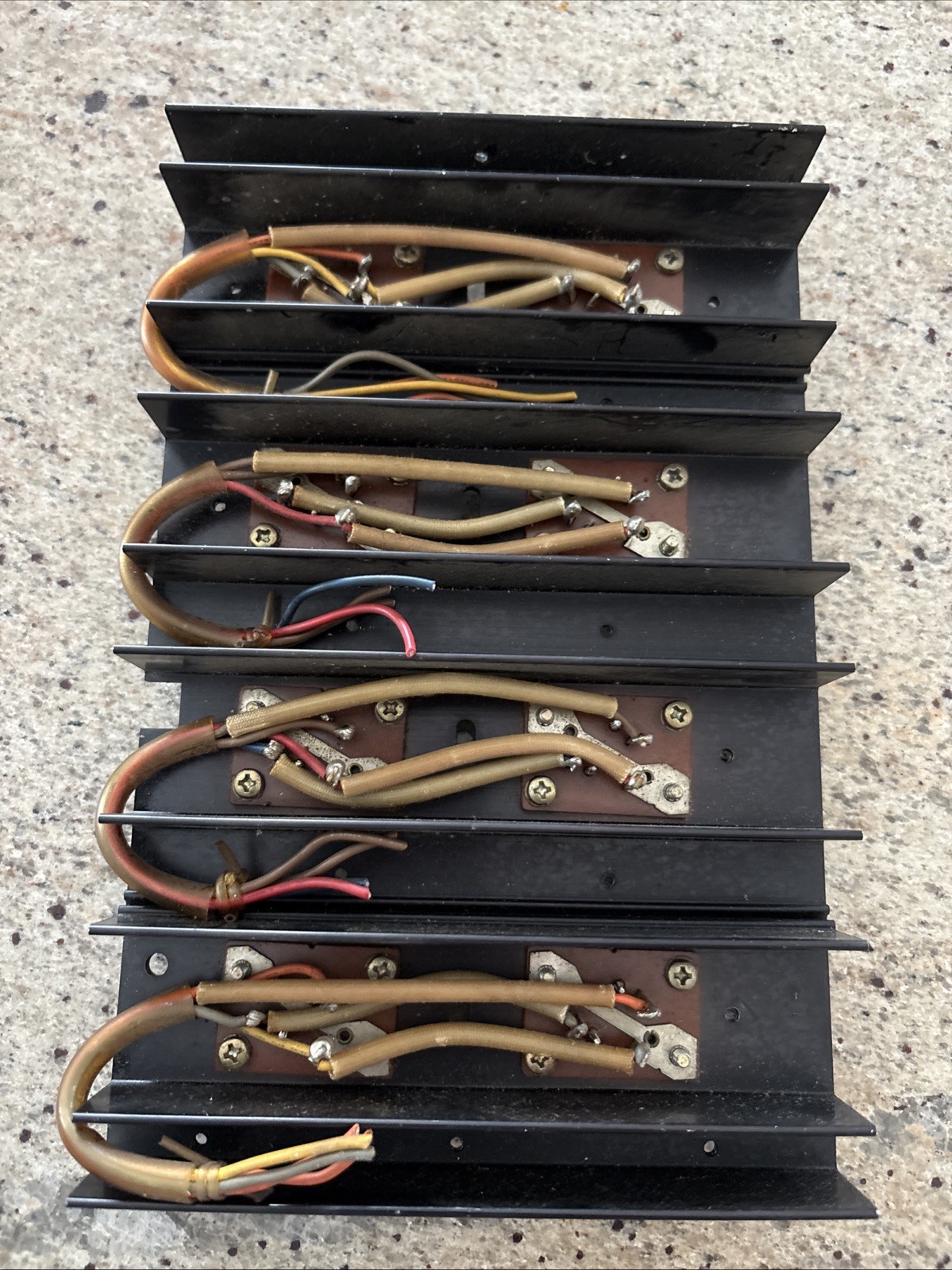 Sansui 8080 9090 9090db Receivers Heat Sink 8 Original SanKen Output Transistors