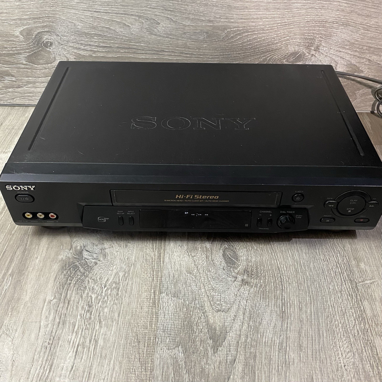 Sony SLV-N71 VCR 4 Head HiFi Stereo VHS Player/Recorder Tested No Remote 🔥🔥🔥