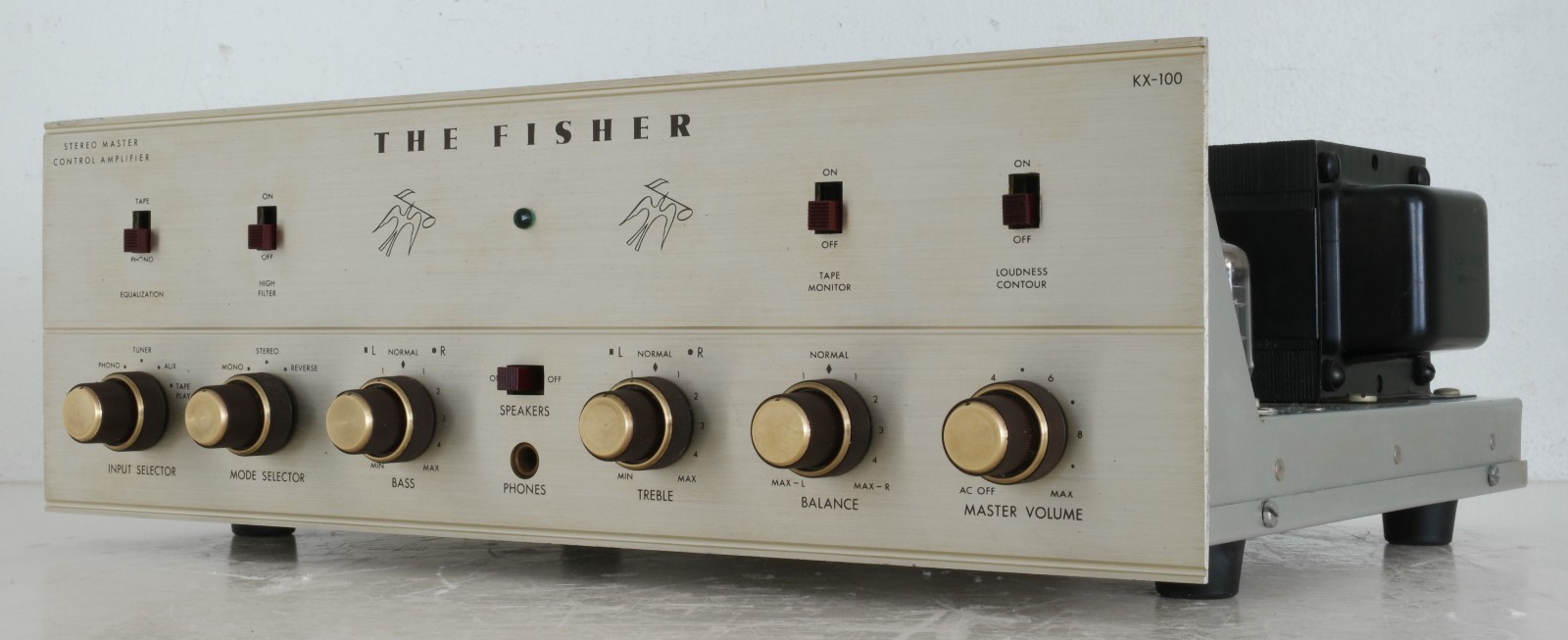 Fisher KX-100 Stereo Master Control Amplifier