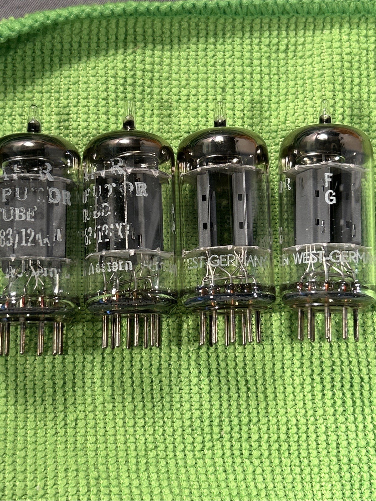 GAP/ K2-w x2 , 4 Telefunken 12AX7 Diamond Bot, Long Smooth Plates, Strong Test