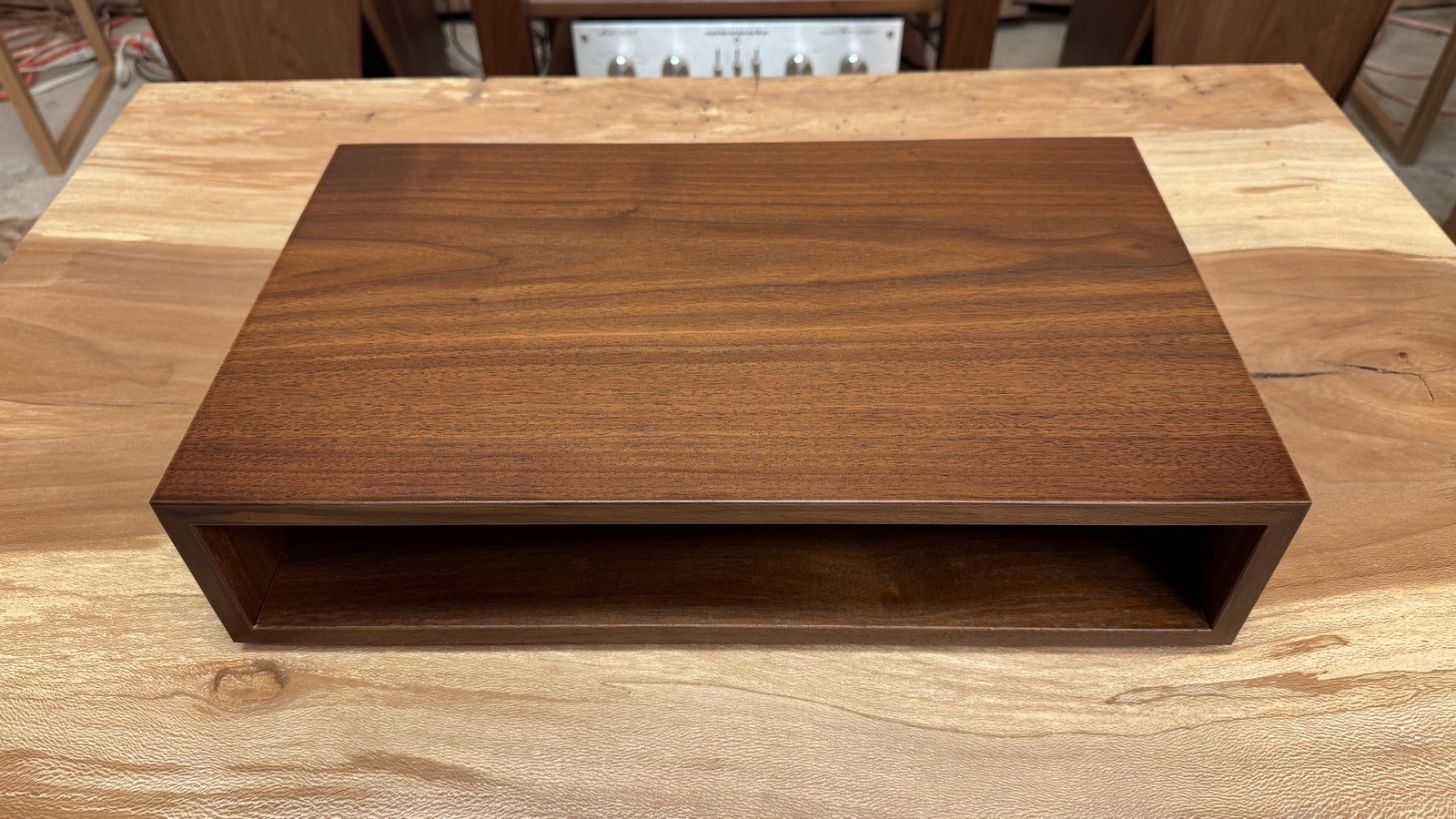 McIntosh L101 Solid Walnut Cabinet for MQ101 (Pre-Order)