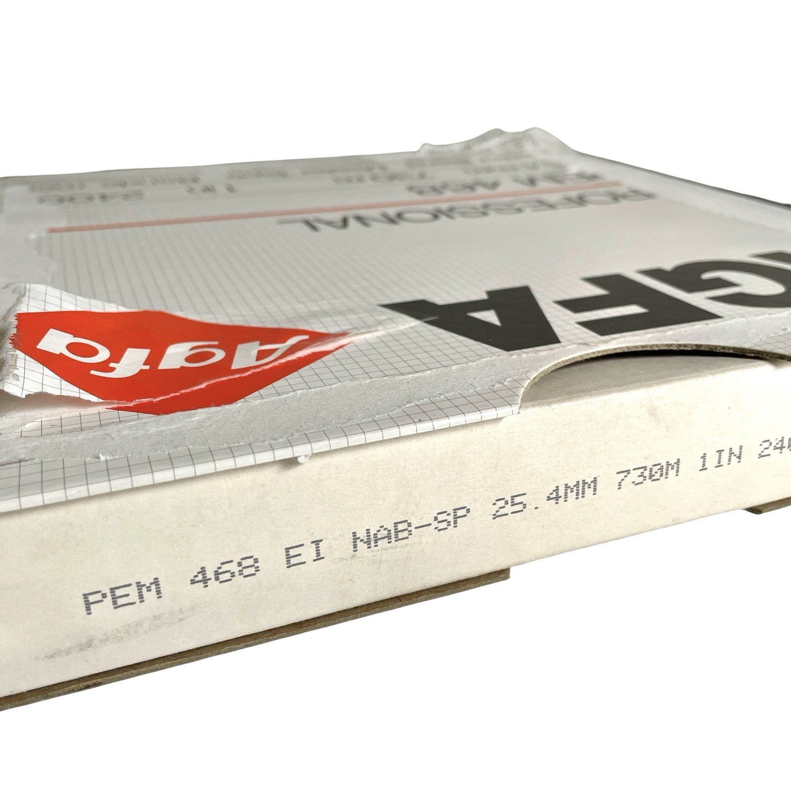 Vintage Pro Audio AGFA PEM 468 Empty 1″ Metal Analog Tape Reel 10.5” With Box