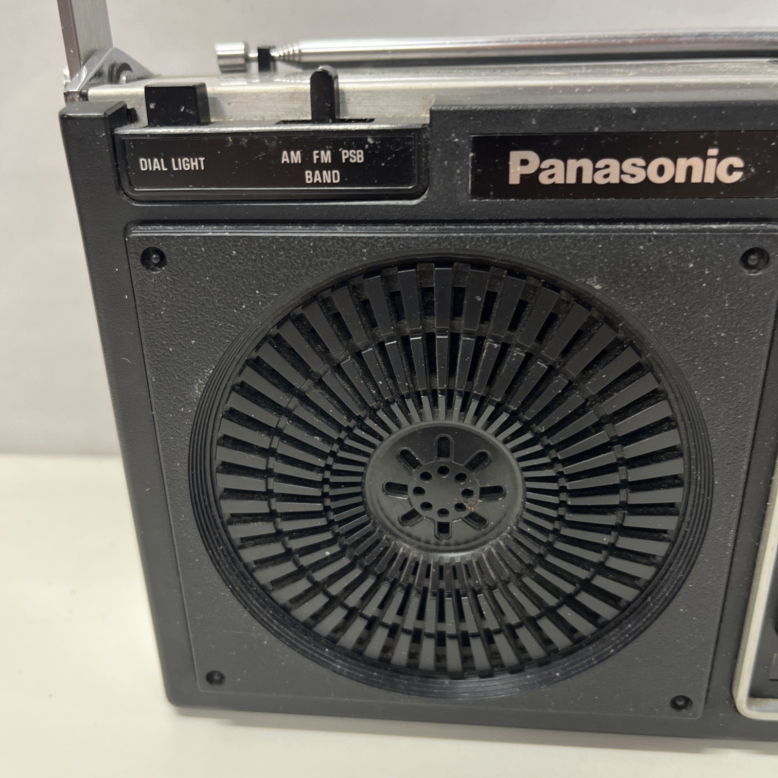 Vintage Panasonic RF-1080 AM/FM/PSB 3-Band Portable Radio Japan Tested.