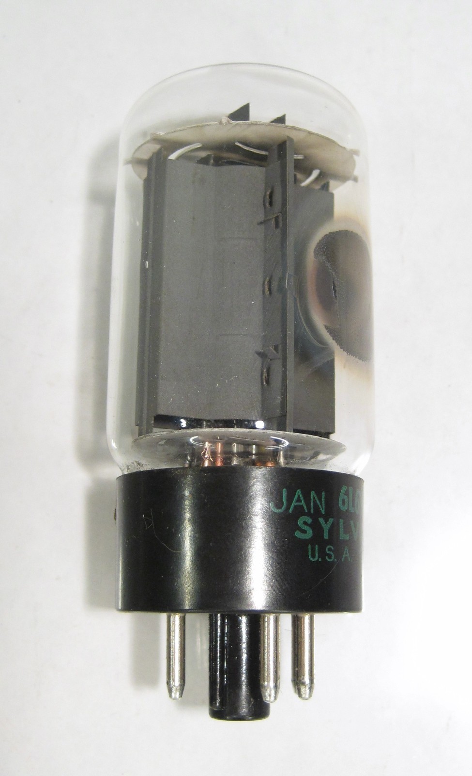 Sylvania Vintage Electron Vacuum Tube Model No. JAN 6L6WGB Used