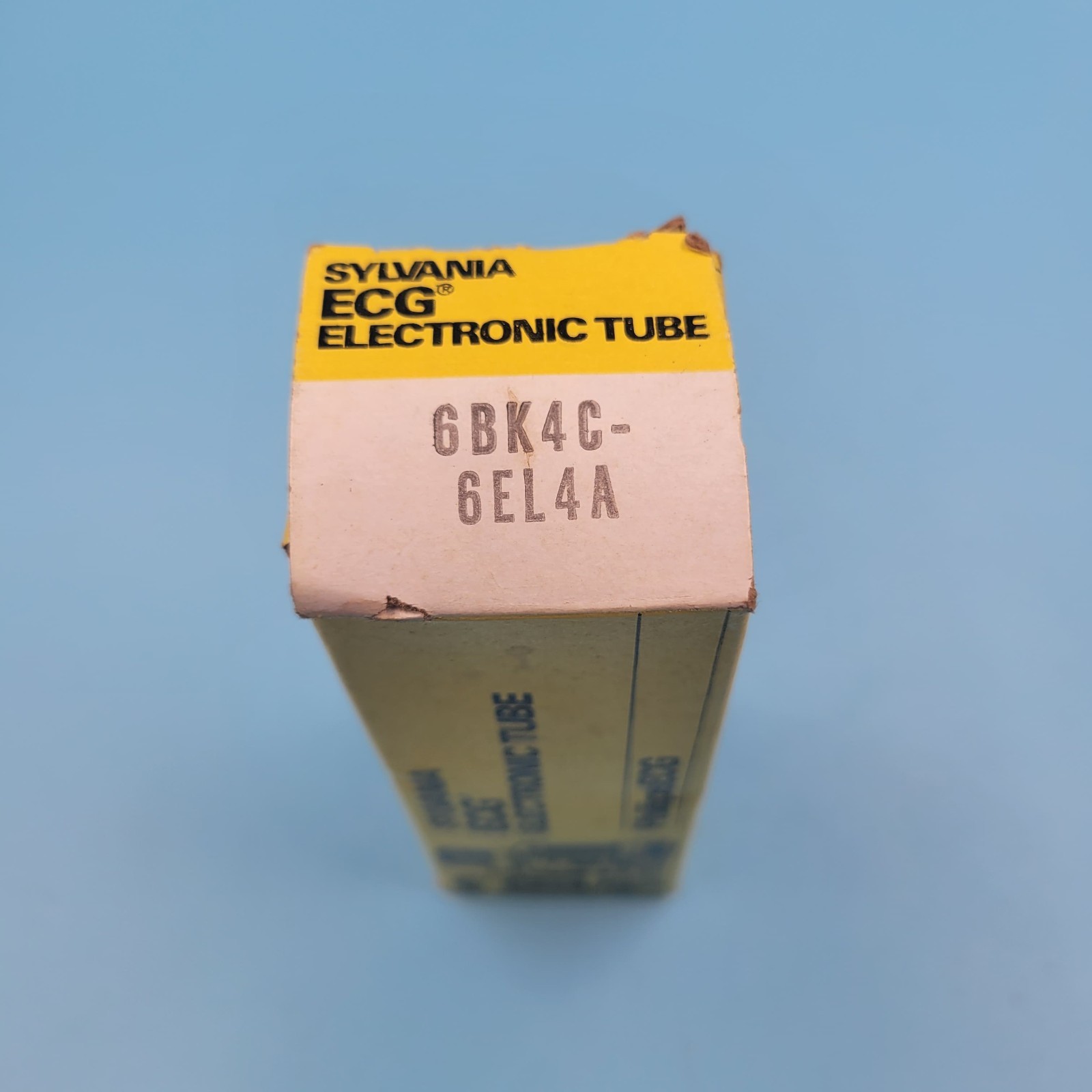 Sylvania ECG Vacuum Tube 6BK4C 6EL4A Open Box NOS