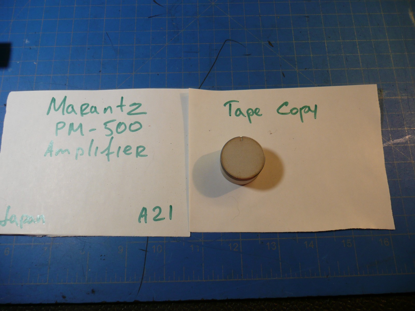 Marantz Model PM-500 Amplifier Replacement Parts Tape Copy Control Knob