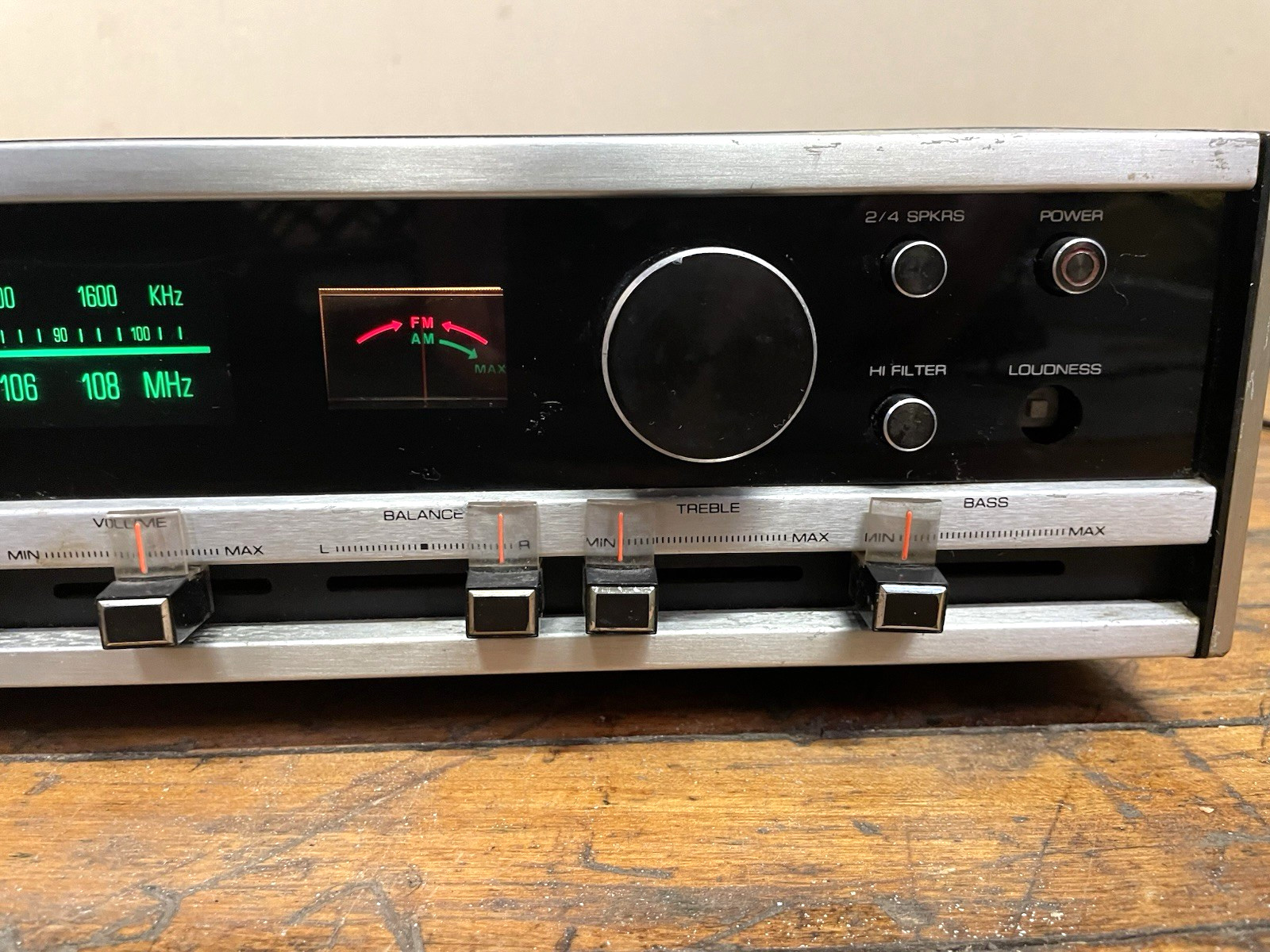 Vintage Sears Stereo Receiver 8 Track Player Recorder Model 132 Parts Repair