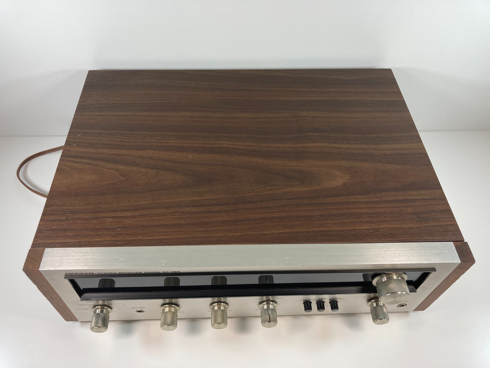 Pioneer SX-424 Stereo Receiver Wood Grain