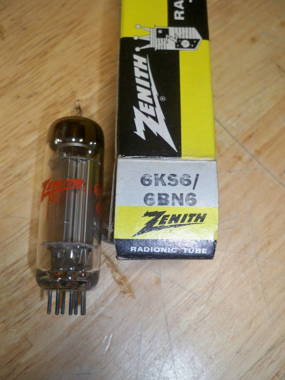 Vintage NOS/NIB ZENITH 6KS6/6BN6 Tube