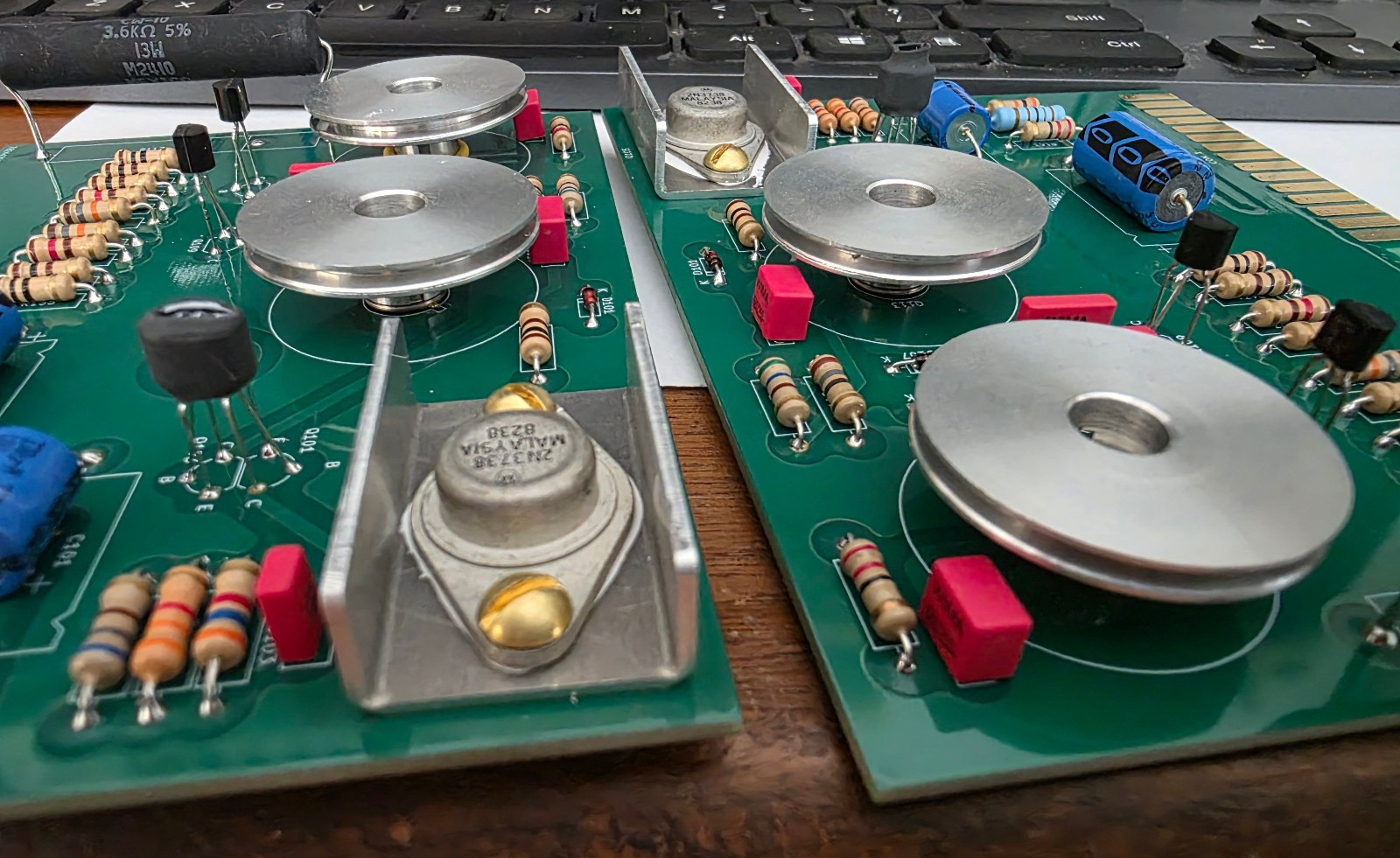 Mcintosh Driver boards matched pair for Mc 2300 Price is for 2 matched boards