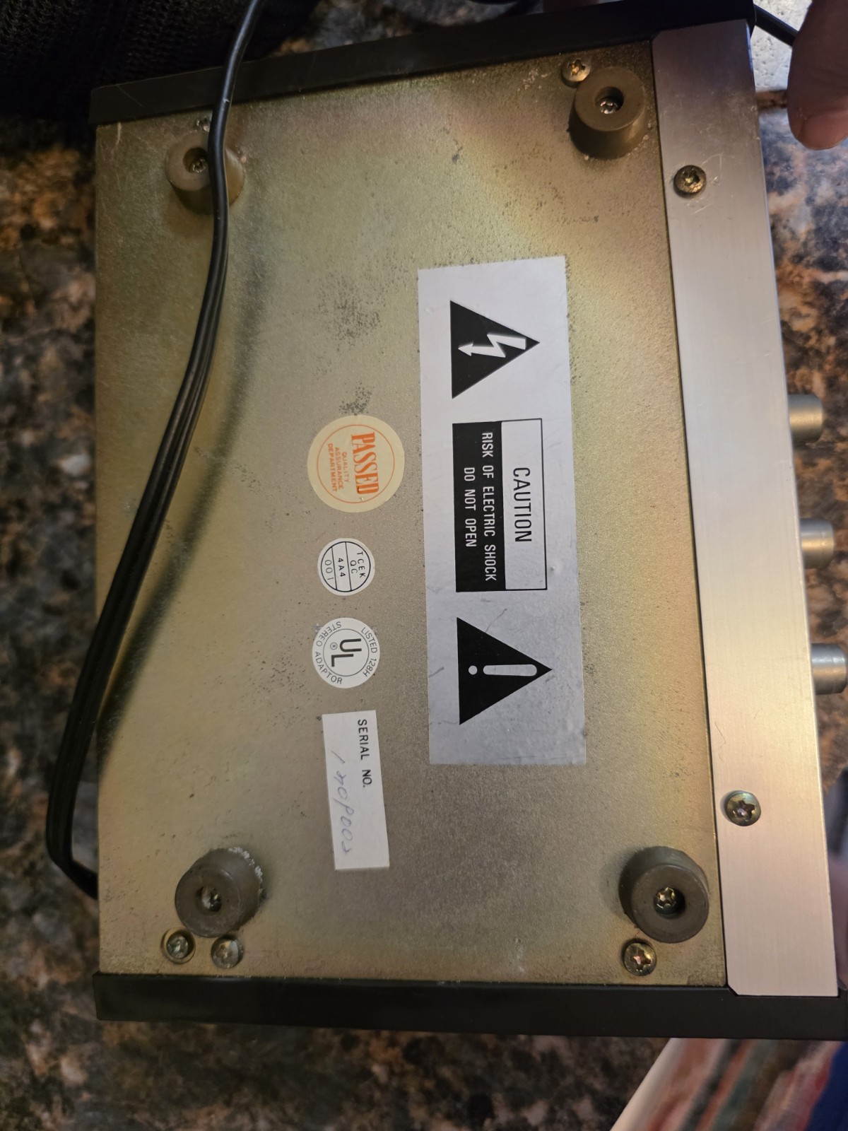 Vintage Realistic Stereo Reverb System Model 42-2108 Retro Mixing