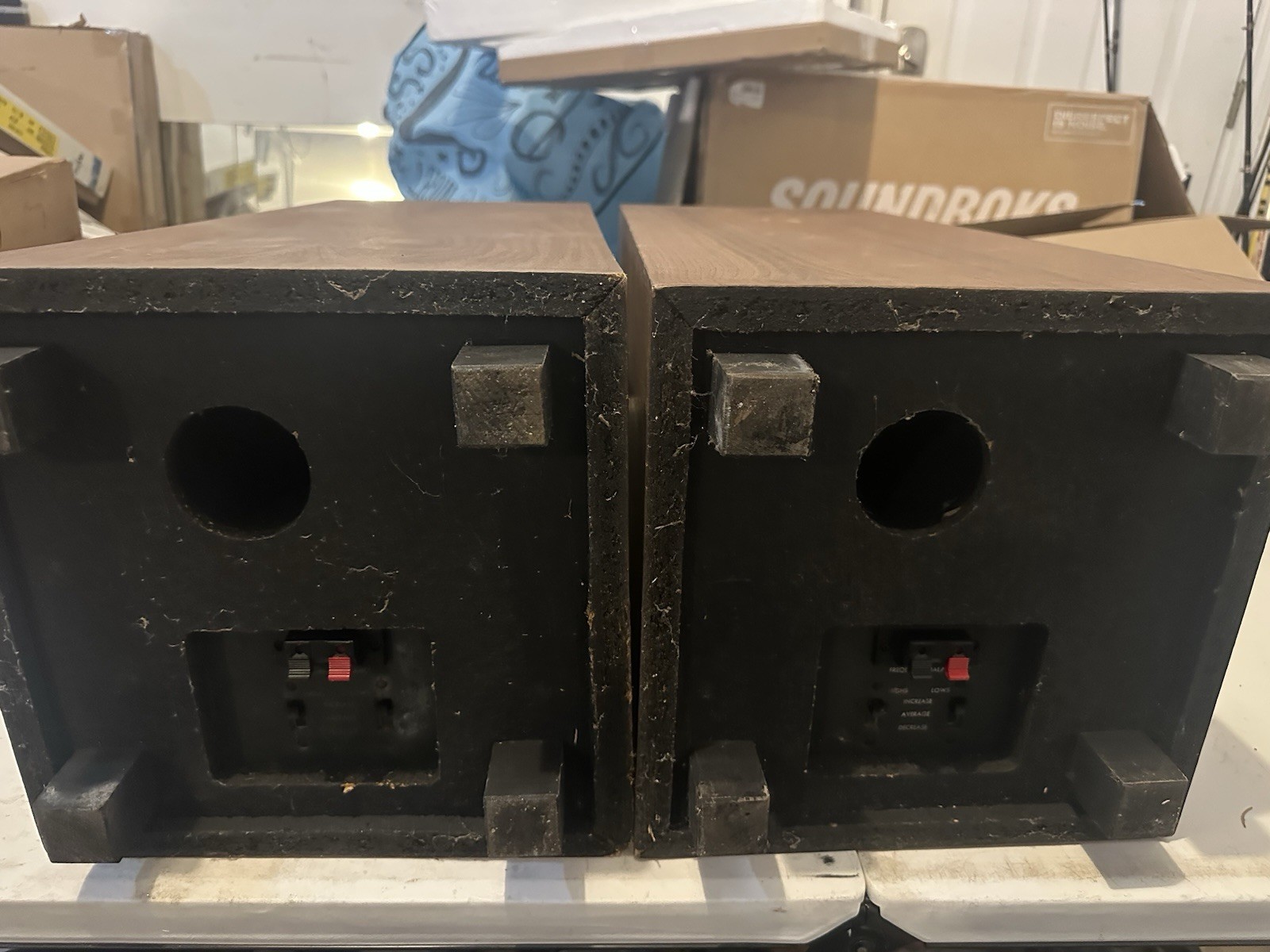 OHM WALSH 2 SPEAKERS pair Rare VINTAGE – Untested