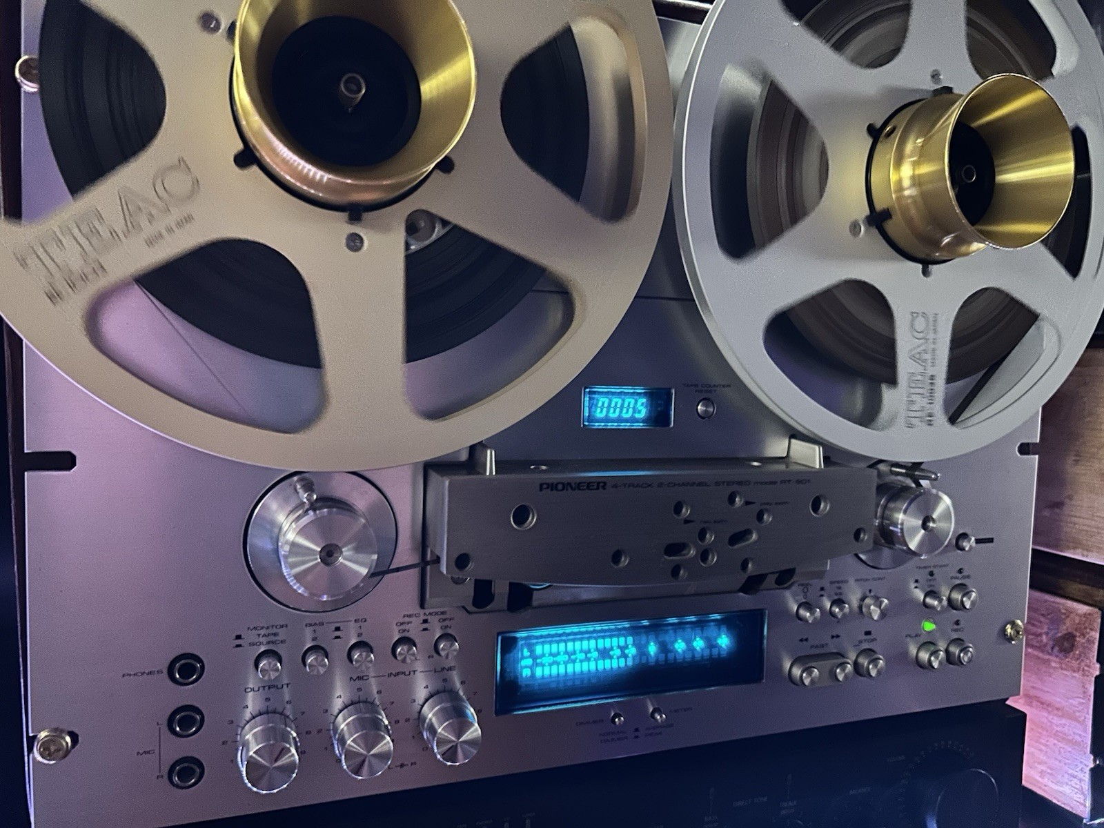 Pioneer RT-901 Reel to Reel Tape Deck Working Condition