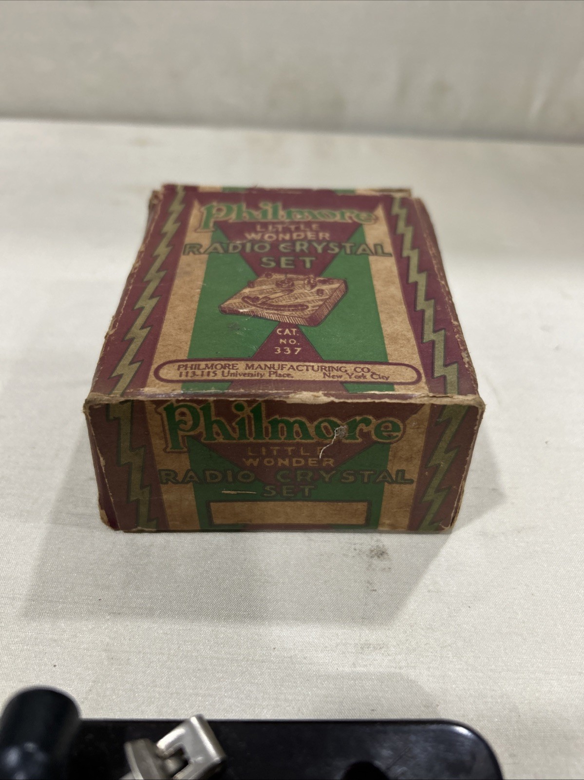 Vintage Philmore Little Wonder Vintage Radio Crystal Set With Box