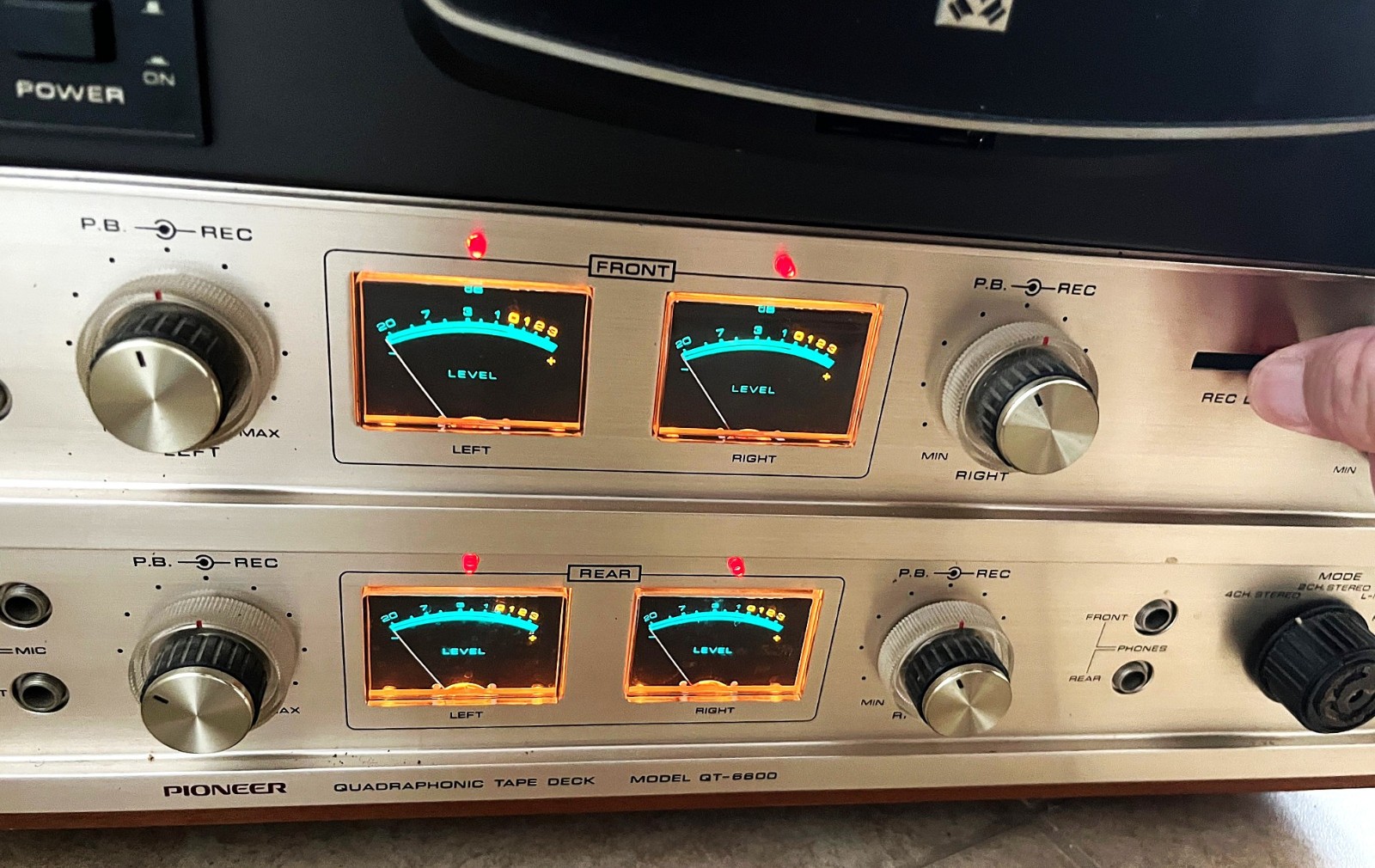 PIONEER QT-6600 Open Reel To Reel Deck