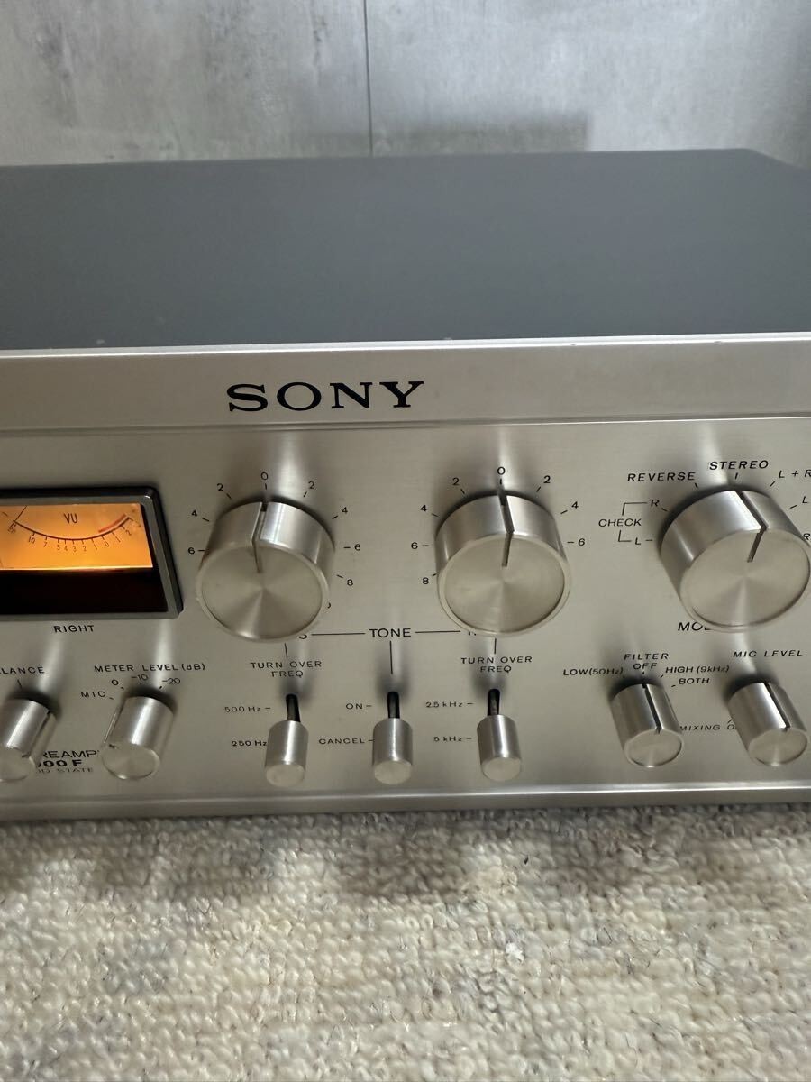 Sony TA-2000F Stereo Preamplifier Audio Sound output confirmed