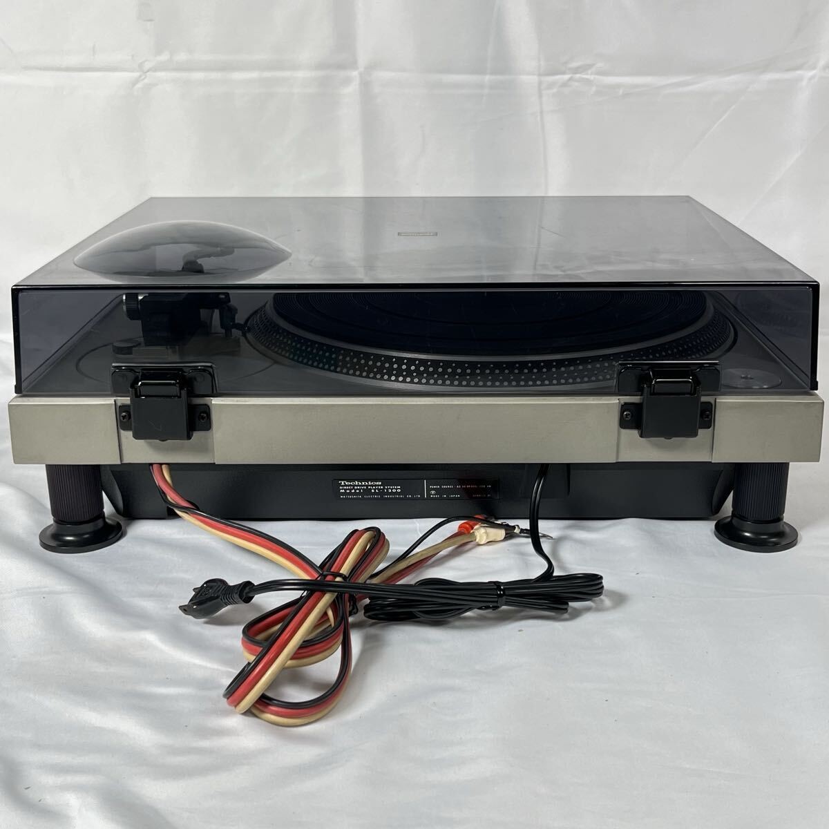 Technics SL-1200 Direct Drive Turntable Record Player Tested Japan Vintage