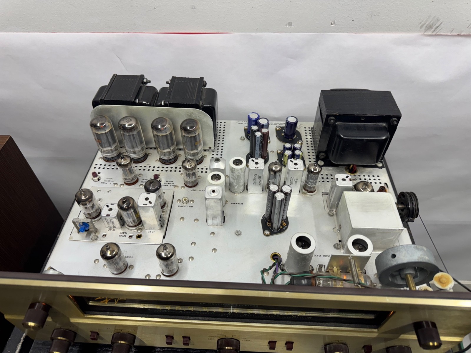 The Fisher Model 500-B Tube Stereo Receiver, Restored, Ecellent.