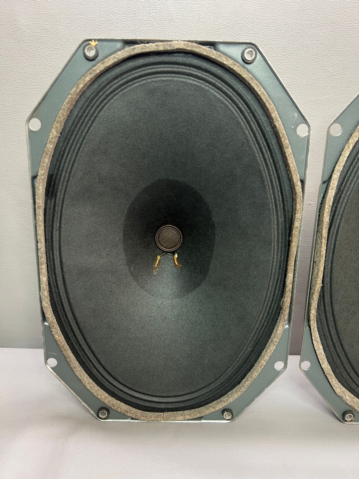 Pair Isophon Klangfilm Magnet Full Range Speakers 25.5cm with Tweeters 10.5cm
