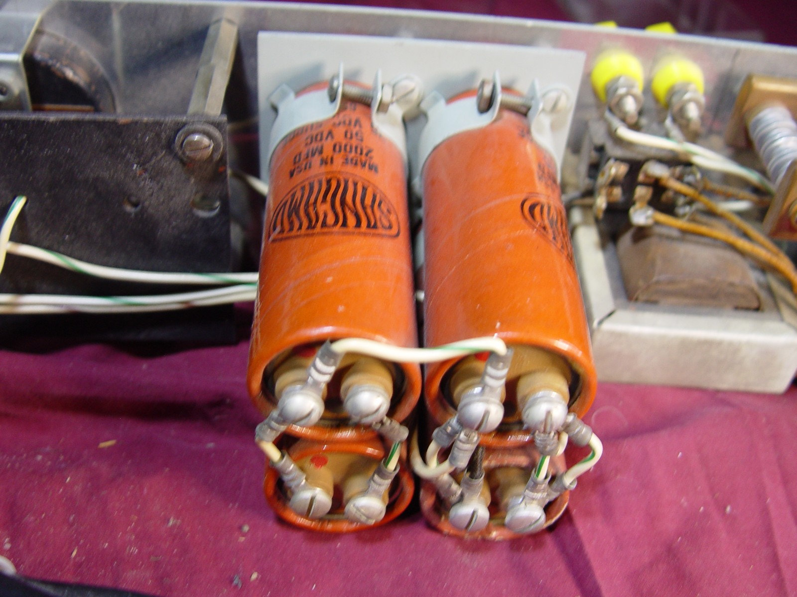 Vintage TABTRON MULTI TAP AC/DC POWER SUPPLY 20v/40v switchable outputs Works!