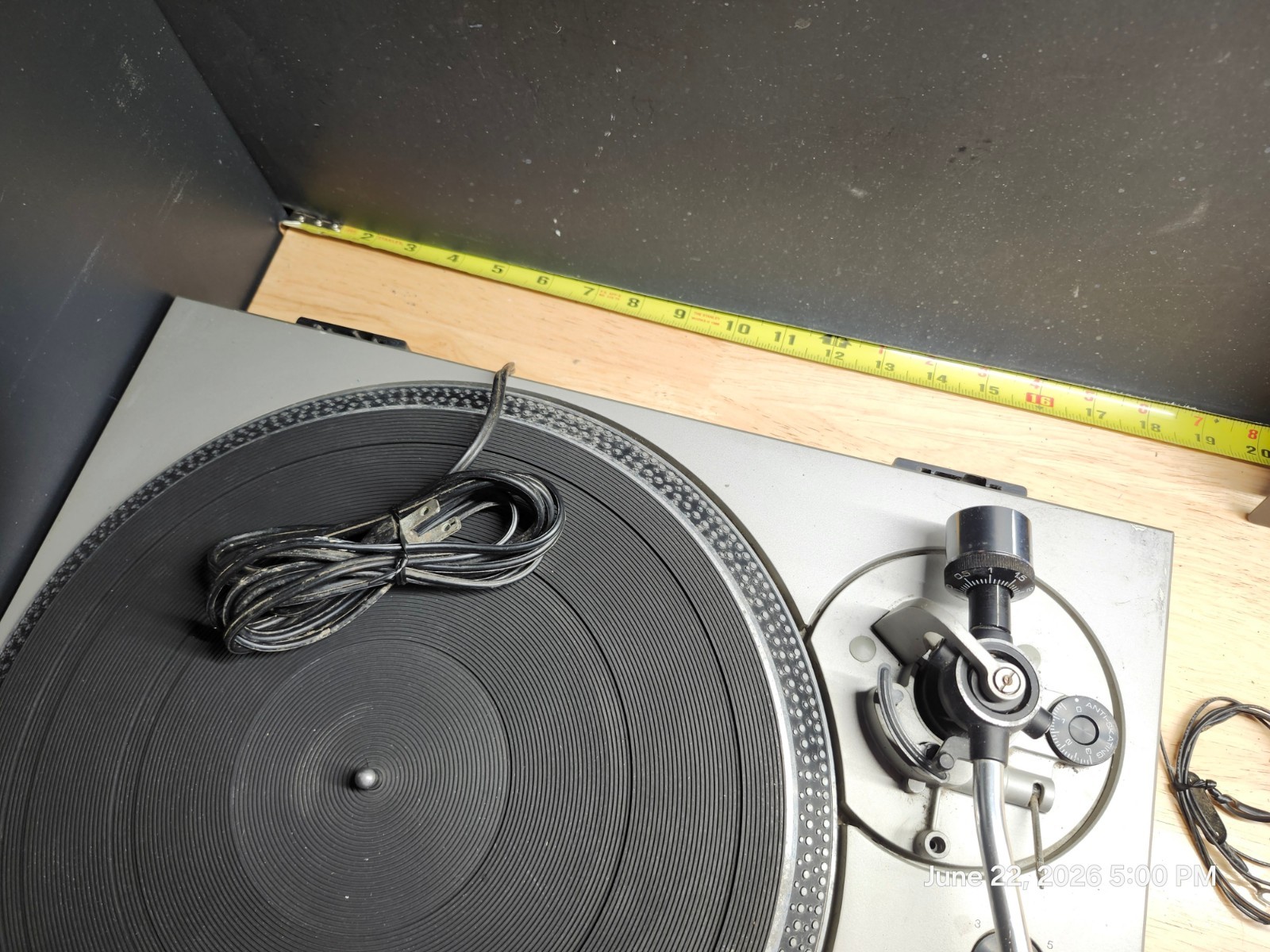 Technics SL-1600 DIRECT DRIVE AUTOMATIC PLAYER SYSTEM/AC100V, 50Hz/60Hz Vintage